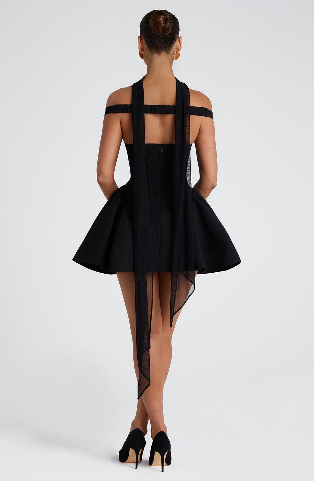 Marla Mini Dress - Black Product Image