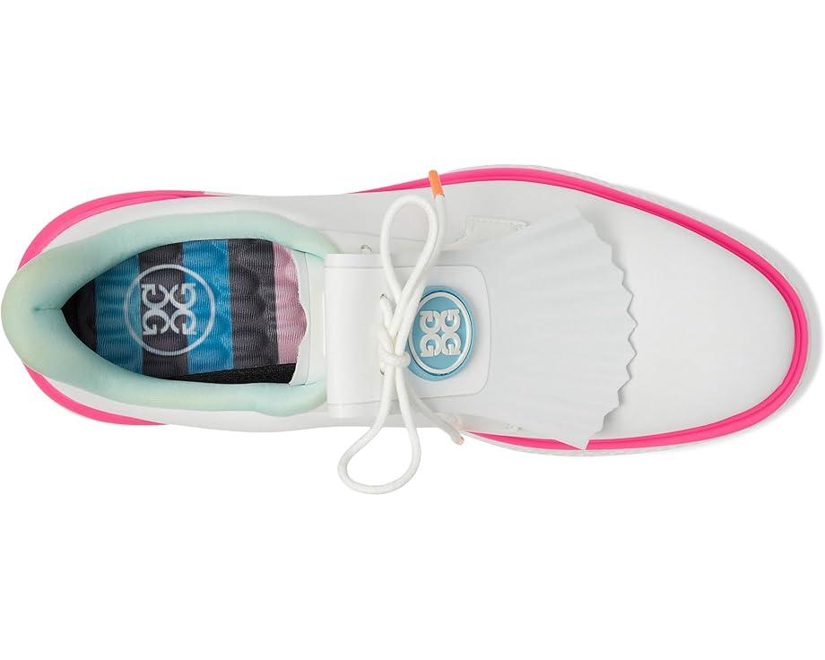 G.112 P.U. Leather Colour Block Kiltie Golf Shoes Product Image