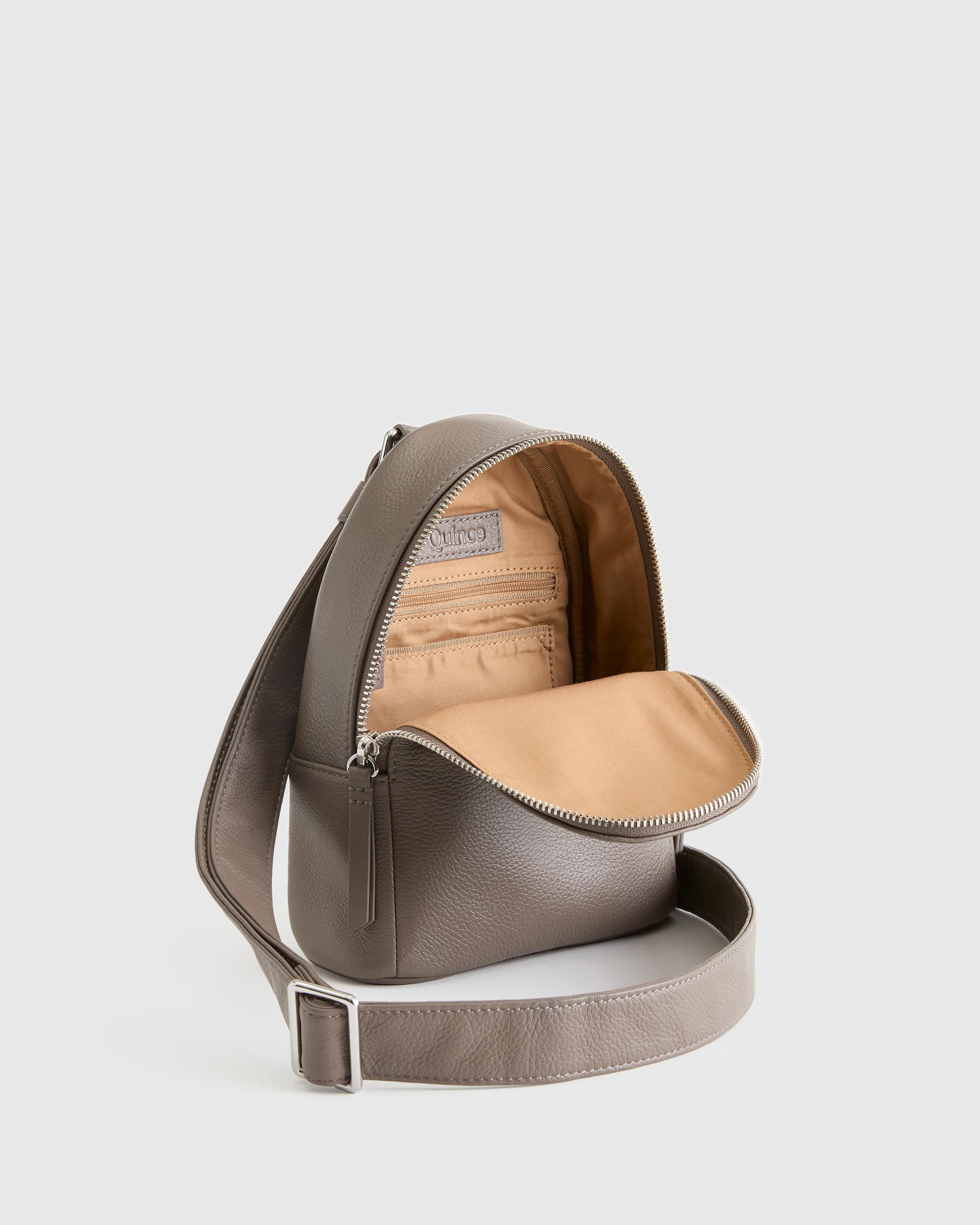 Quince | Women's Italian Leather Sling Pack Product Image