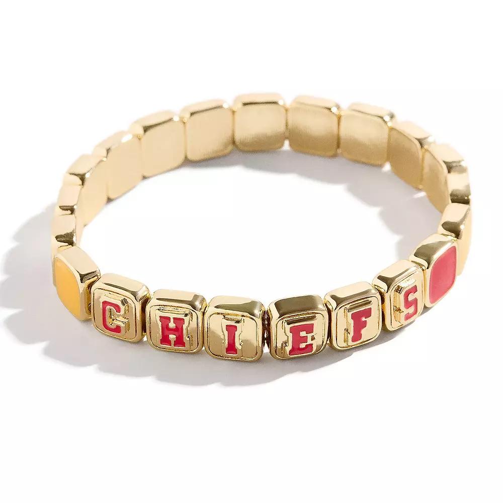 WEAR by Erin Andrews x BaubleBar Kansas City Chiefs Tile Bracelet, Women's, Team Product Image