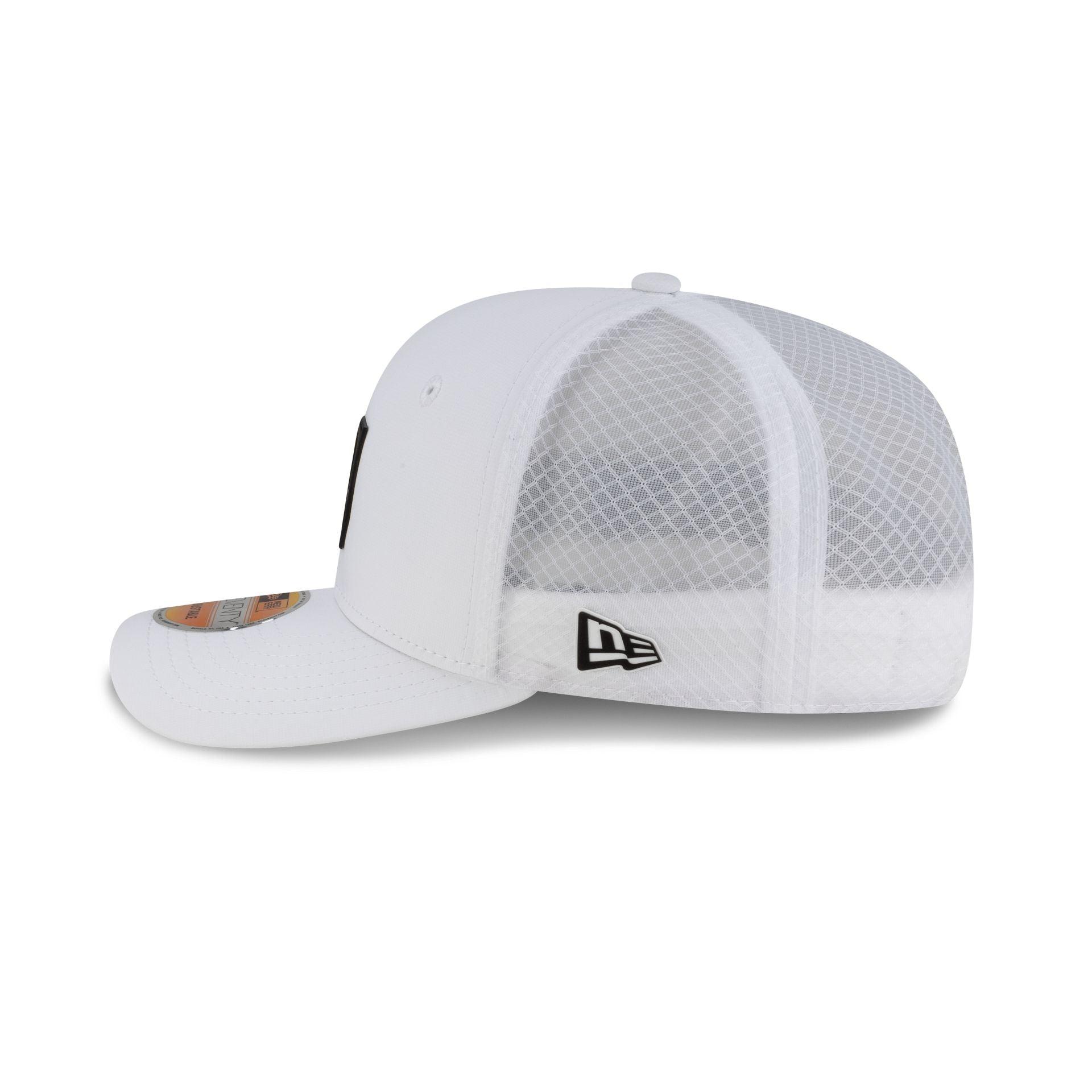 Pittsburgh Steelers 2025 Sideline Hot Weather White 9SEVENTY Trucker Hat Male Product Image
