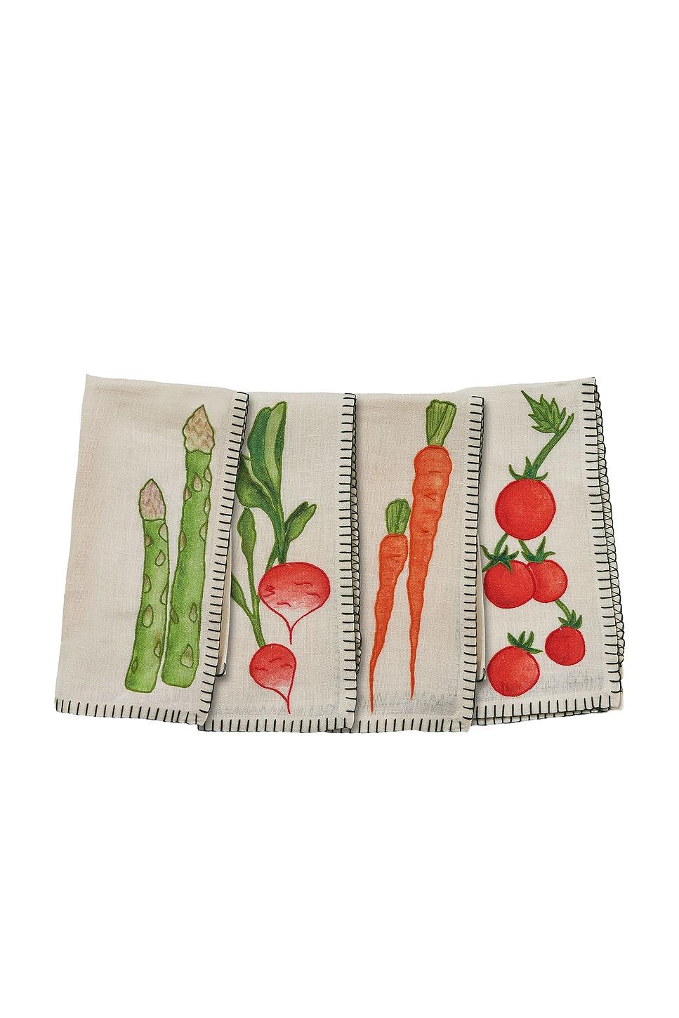 Linen Embroidered Napkins Product Image