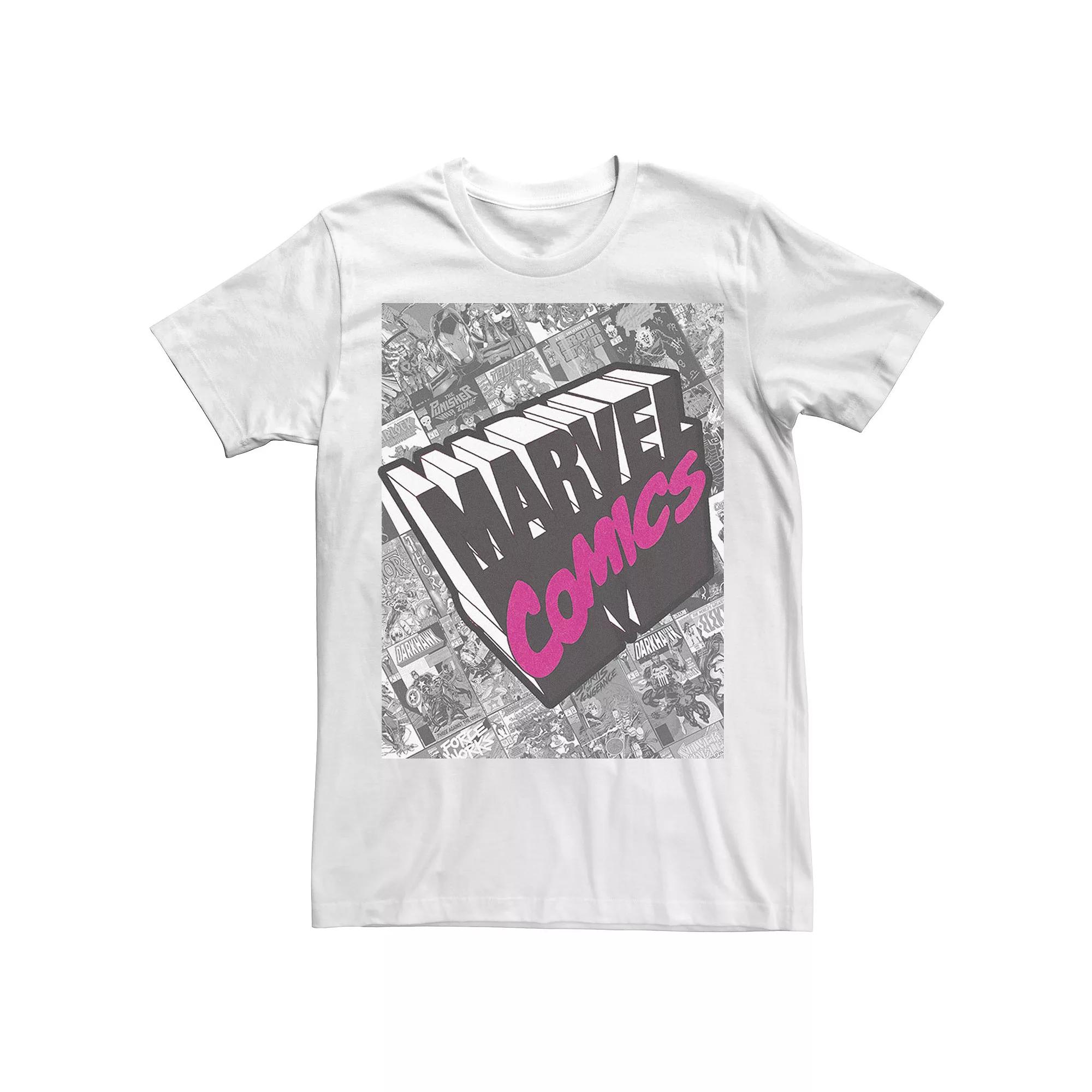 Men's Marvel Comics Logo Tee,  Product Image