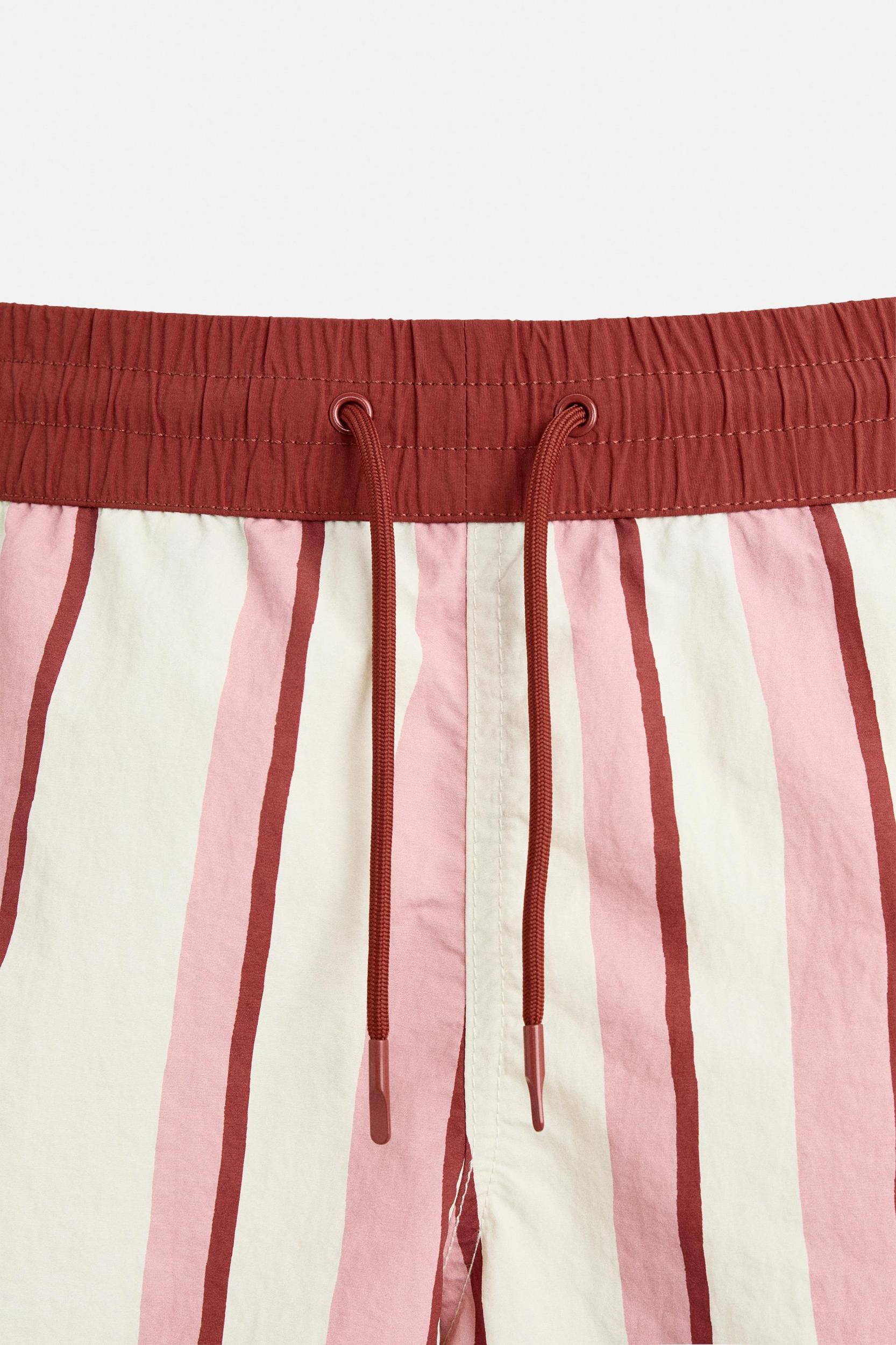 STRIPED LONG SWIMSUIT Product Image