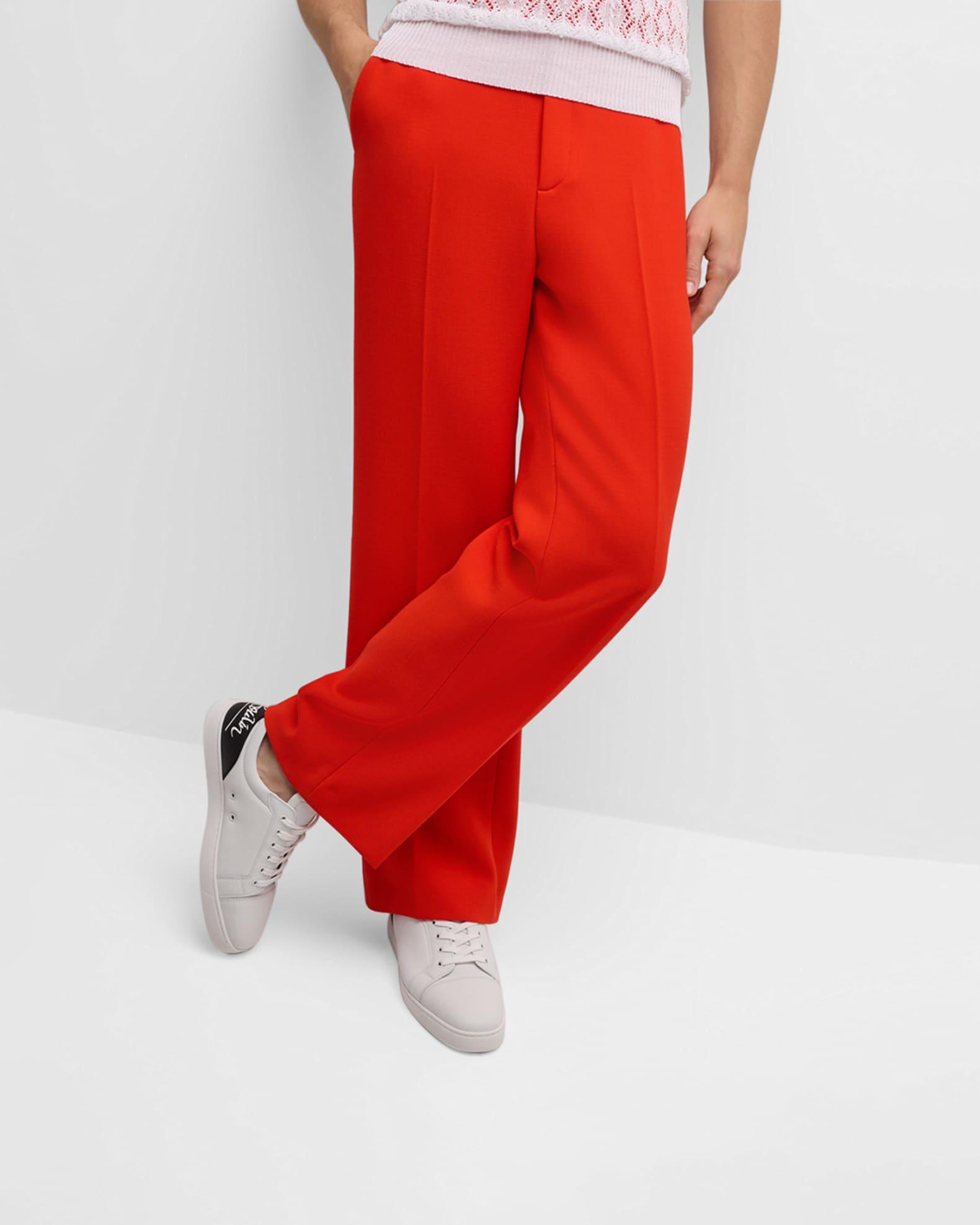 Men's Fun Louis Junior Low-Top Leather Sneakers  Product Image