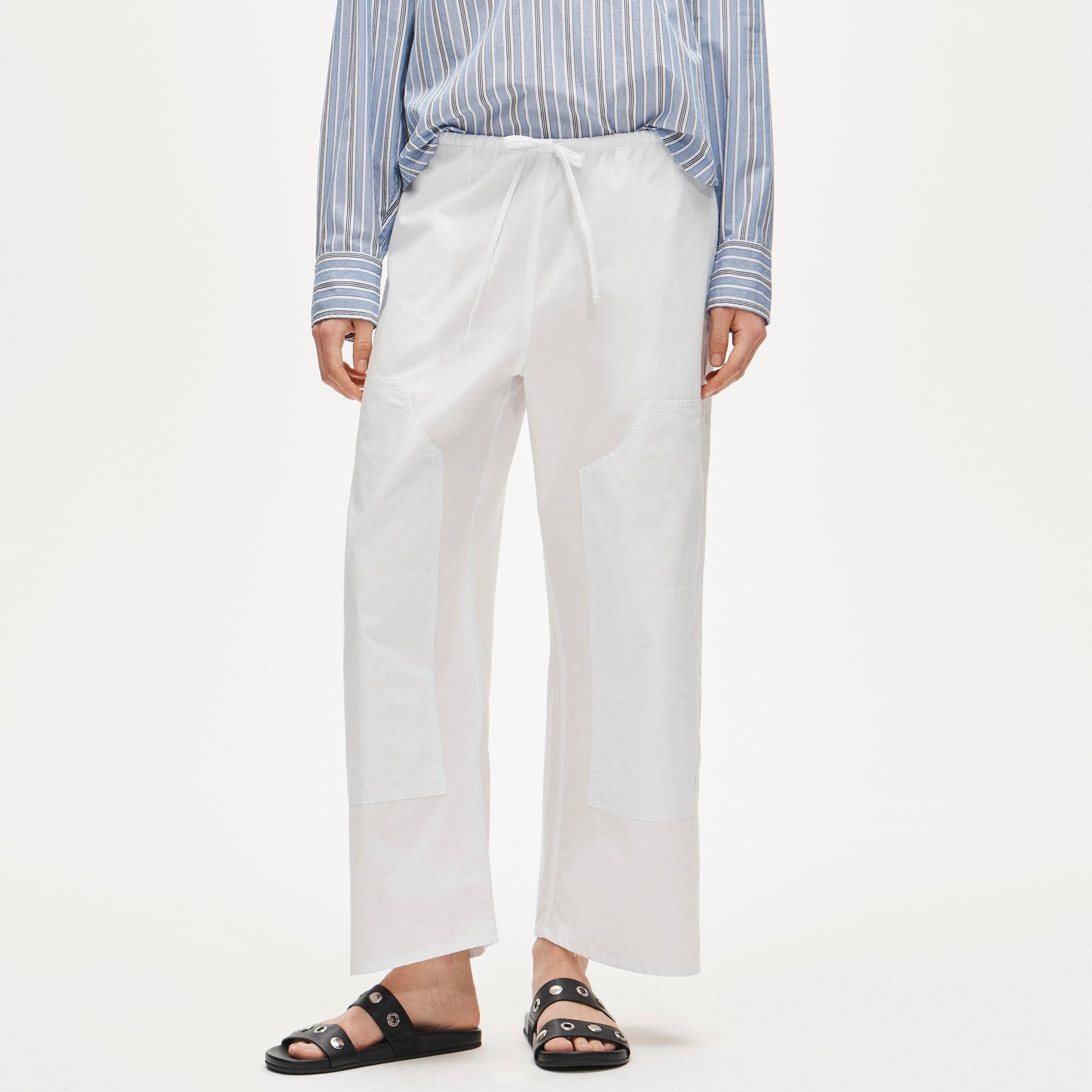 Luna pant in cotton poplin Product Image