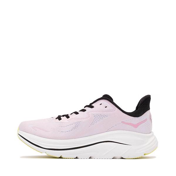 Womens HOKA Clifton 10 Athletic Shoe - Carnation / Starlight Glow Product Image