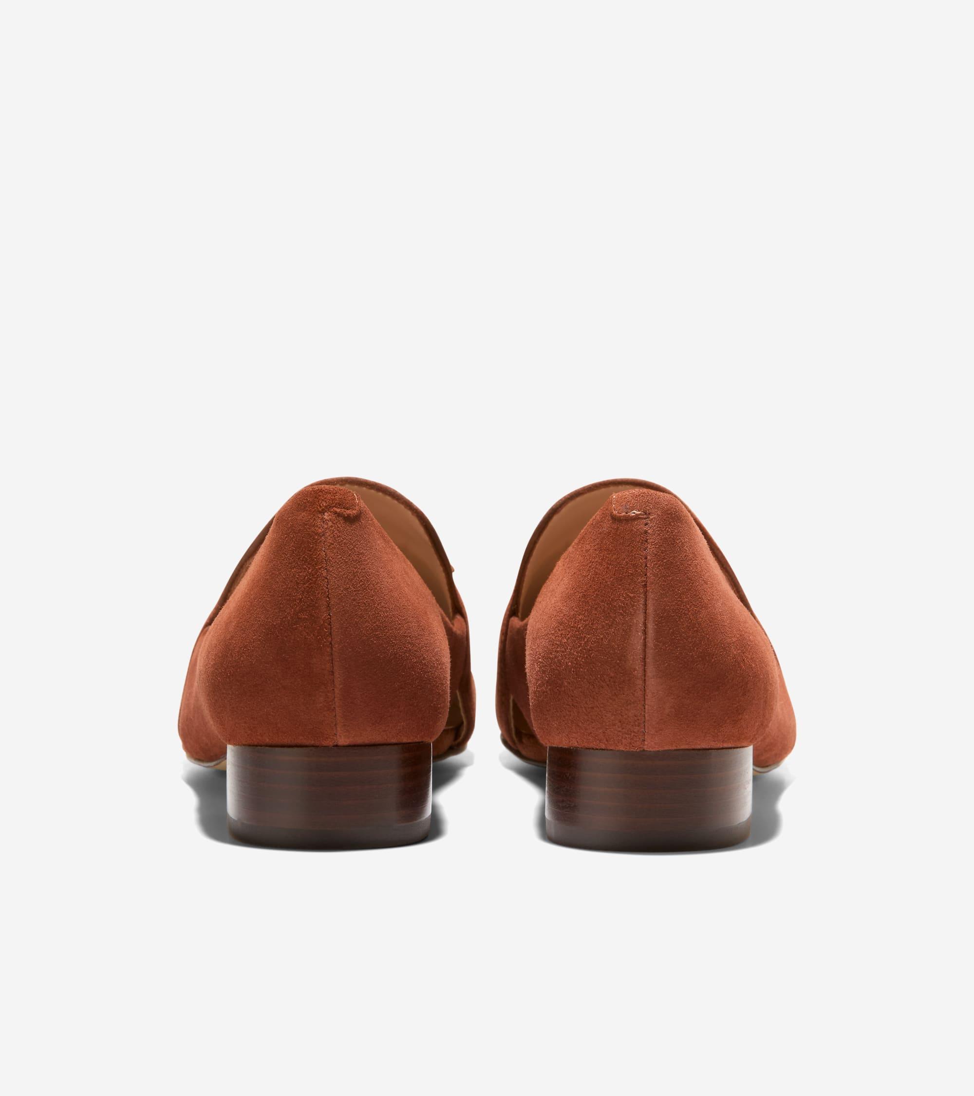 Women's Vanya Tassel Flats in Brown | Cole Haan Product Image