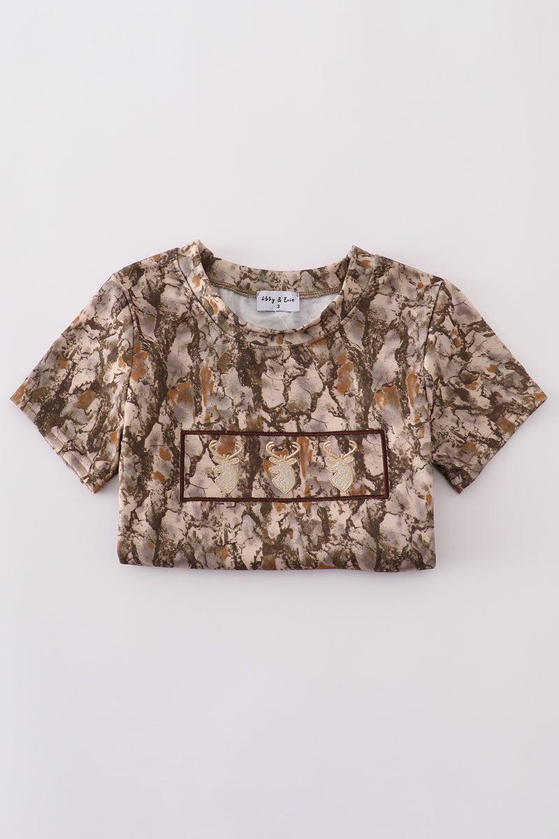 Blue stripe crane truck applique top Product Image