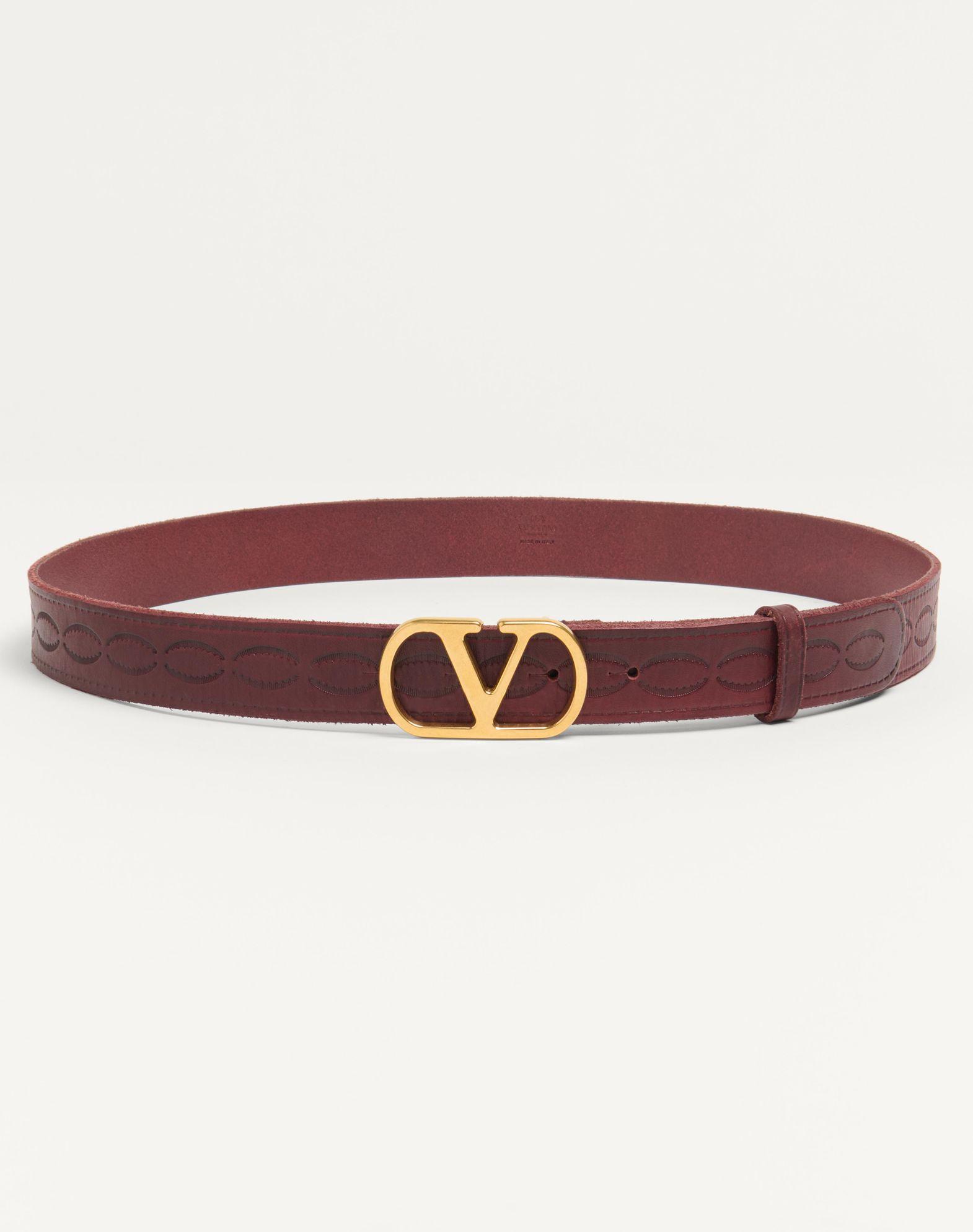 Vlogo Signature Calfskin Belt 30 Mm Product Image