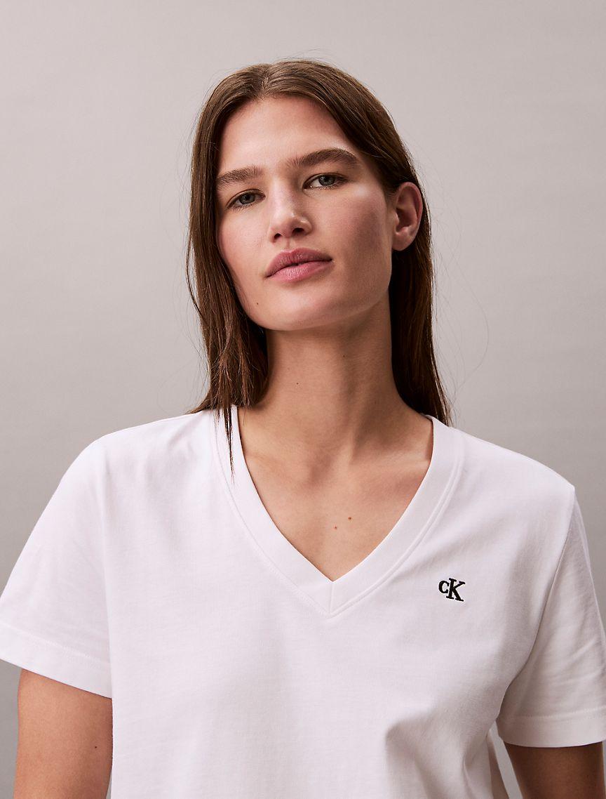 Monogram V-Neck T-Shirt  Product Image