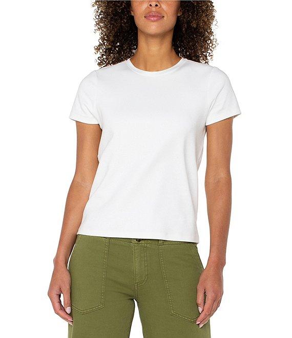 Liverpool Los Angeles Crew Neck Short Sleeve Tee Product Image