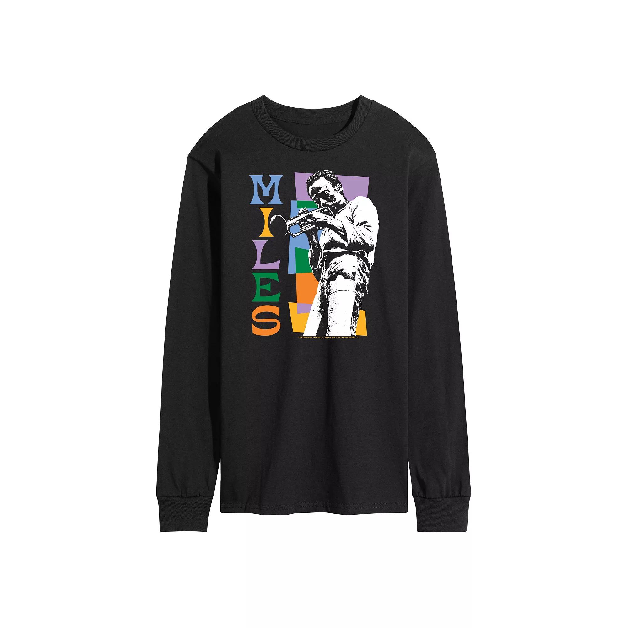 Men's Miles Davis Colorblock Tee,  Product Image