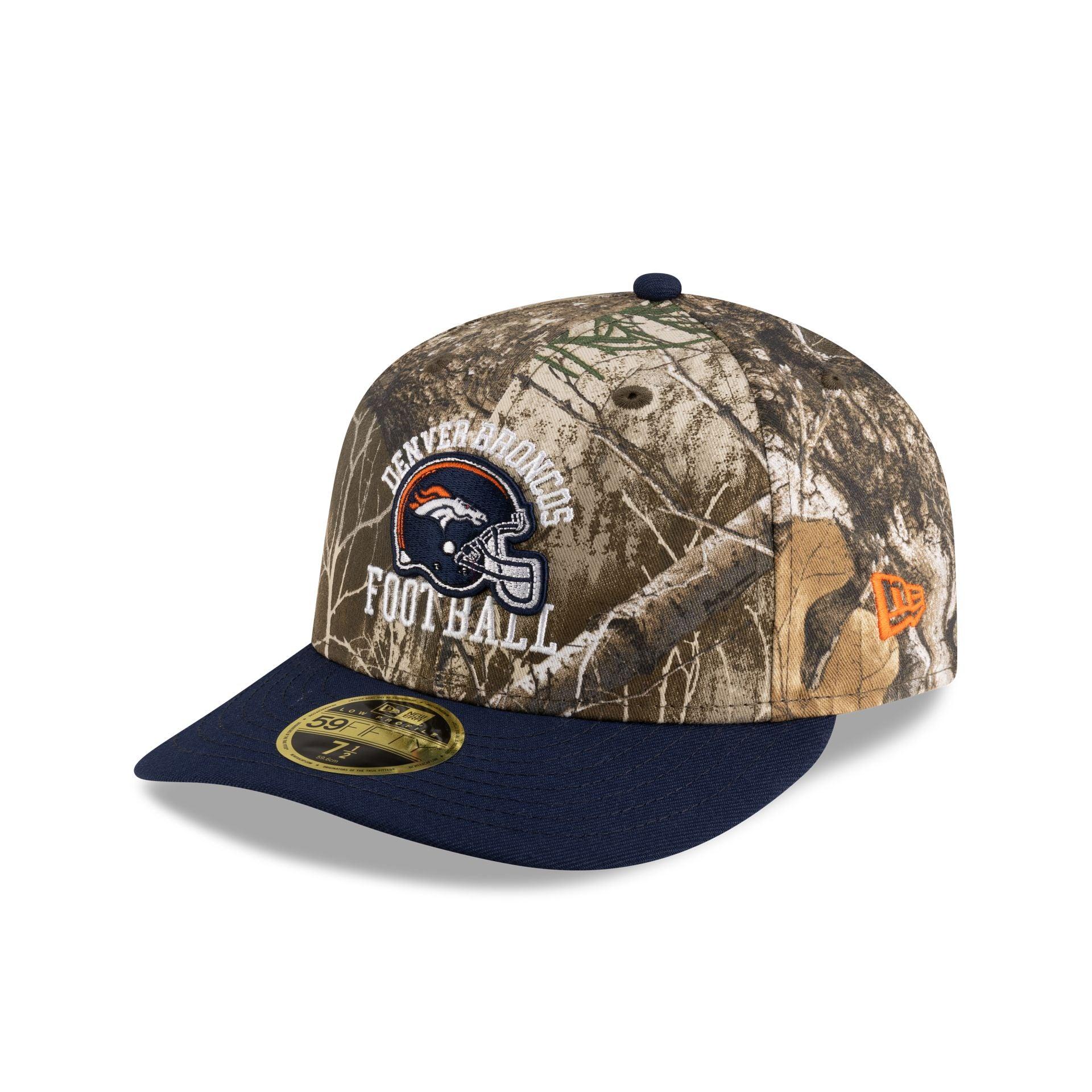 Just Caps Realtree Denver Broncos Low Profile 59FIFTY Fitted Hat Male Product Image