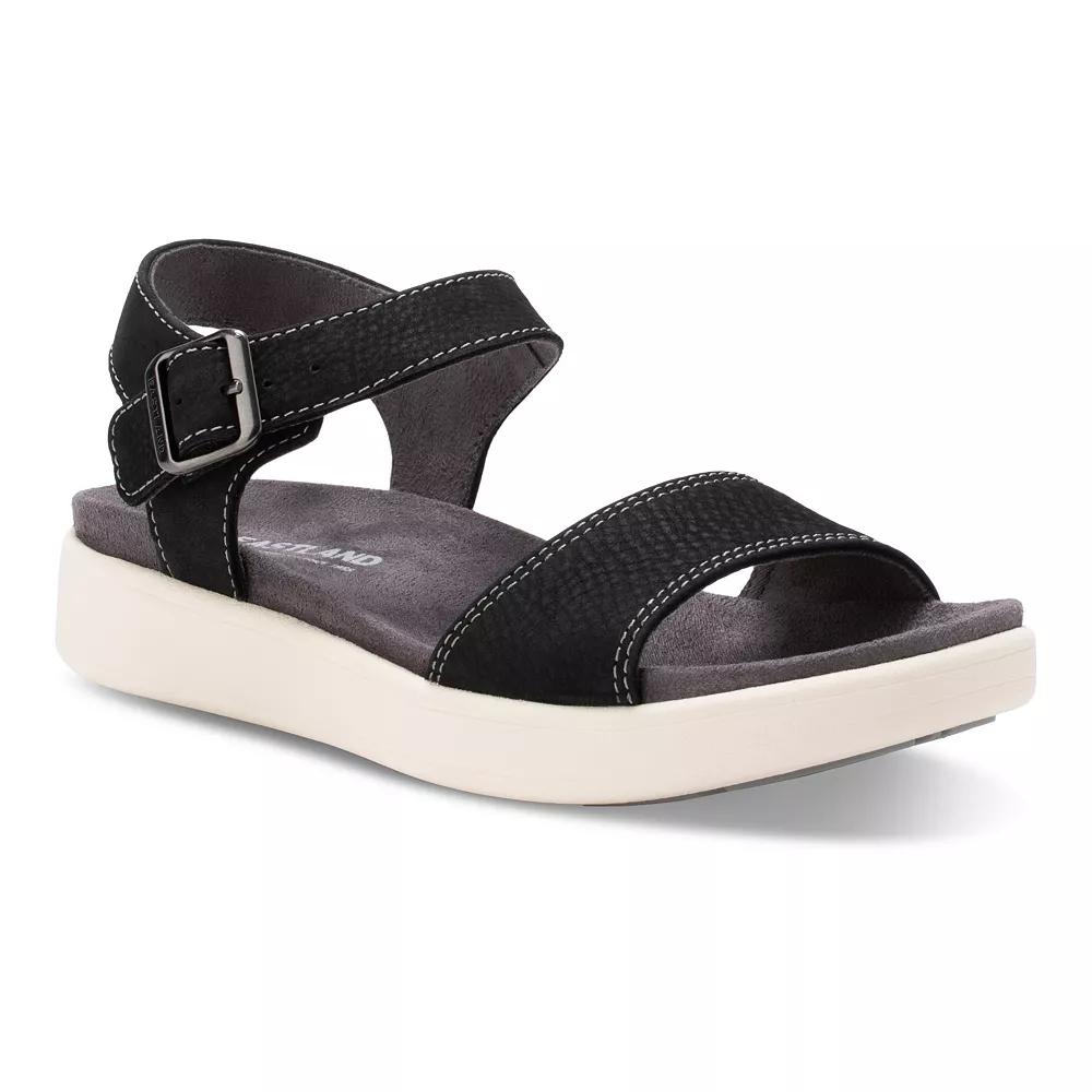 Eastland Longwood Women's Backstrap Slide Sandals, Size: 11, Black Product Image