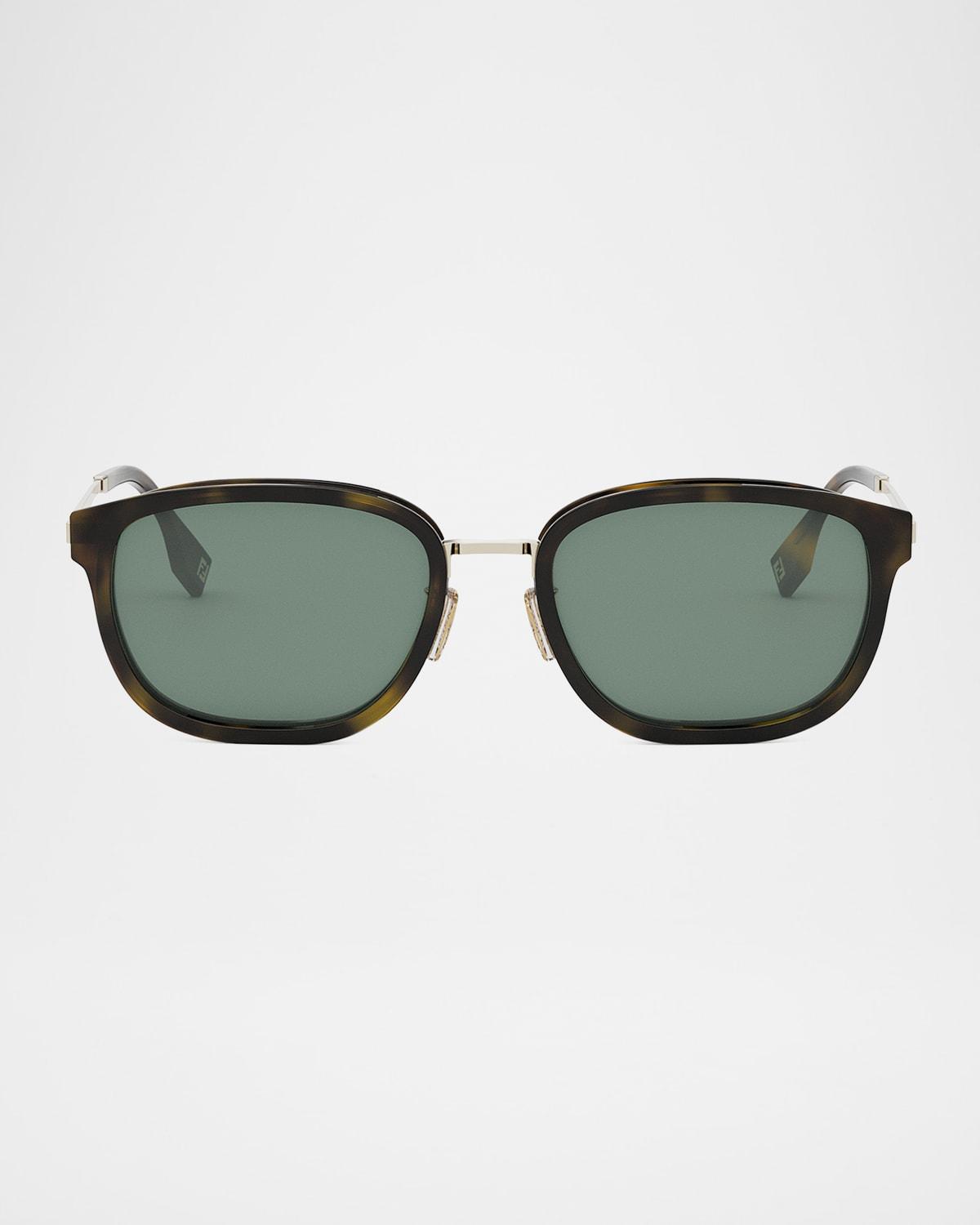 Mens Fendi Travel 45MM Oval Sunglasses Product Image