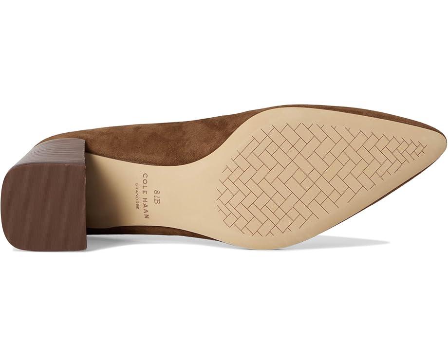 Lanette Suede Block-Heel Pumps Product Image