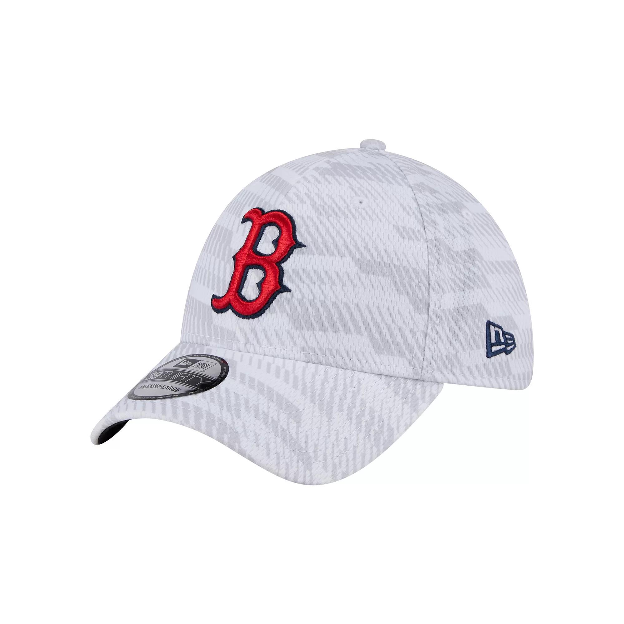 Men's New Era White Boston Red Sox Graded 39THIRTY Stretch Fit Hat,  Product Image