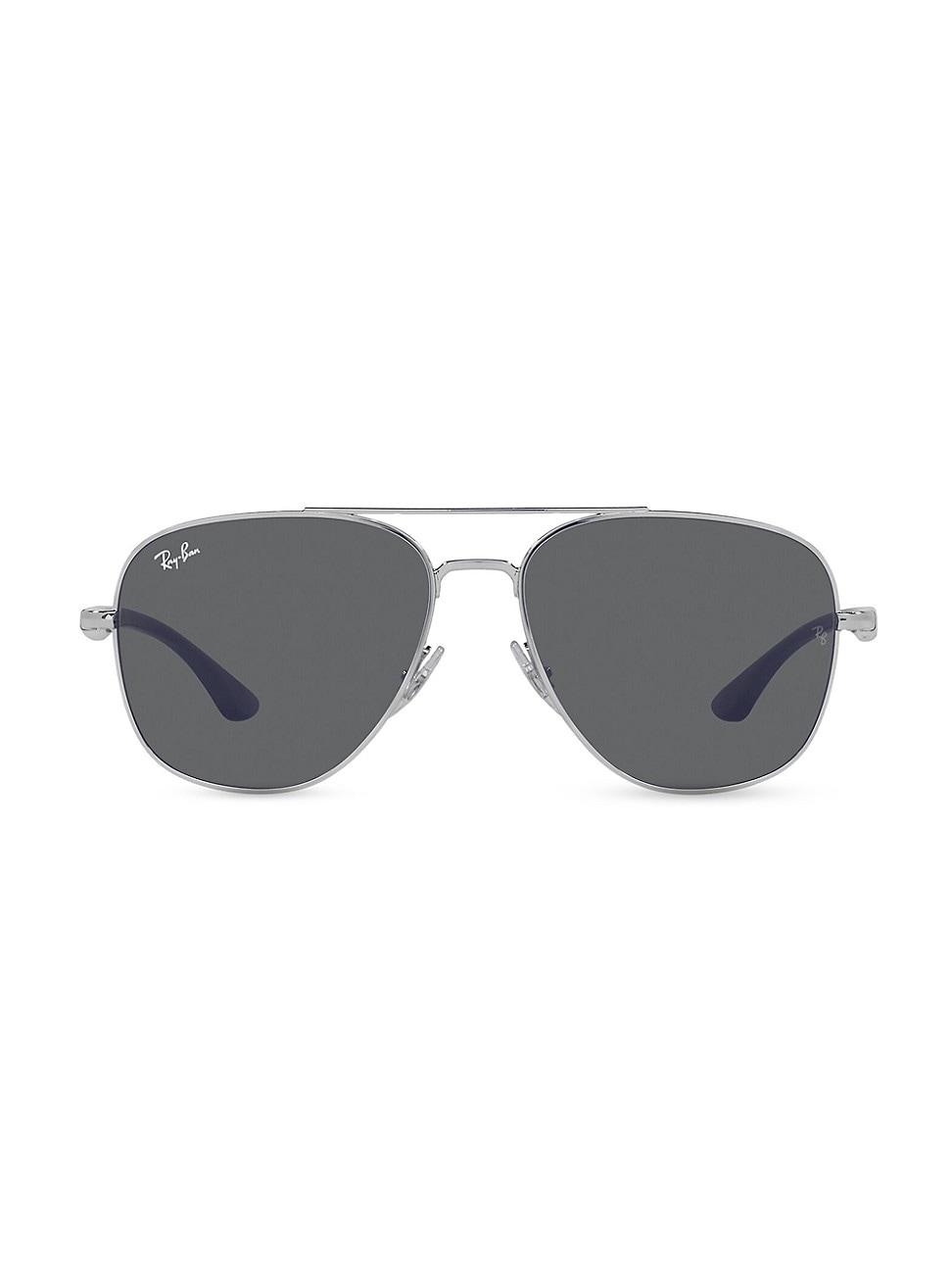 Mens RB3683 Metal Square Sunglasses Product Image