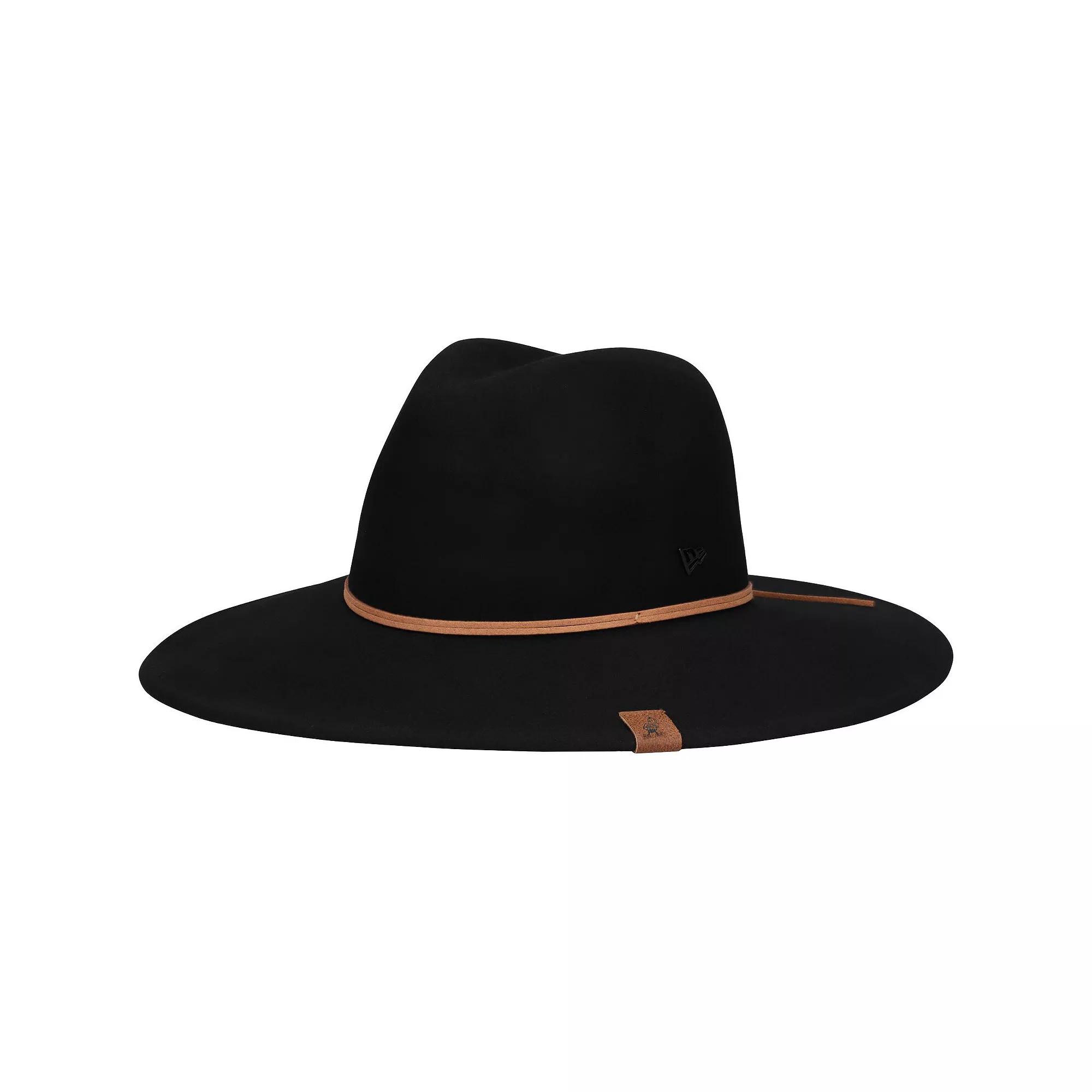Women's New Era Black Cleveland Browns Willow Wide Brim Fedora Product Image