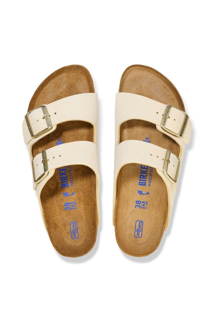 Birkenstock Arizona Nubuck Leather Soft Footbed Narrow Width Product Image