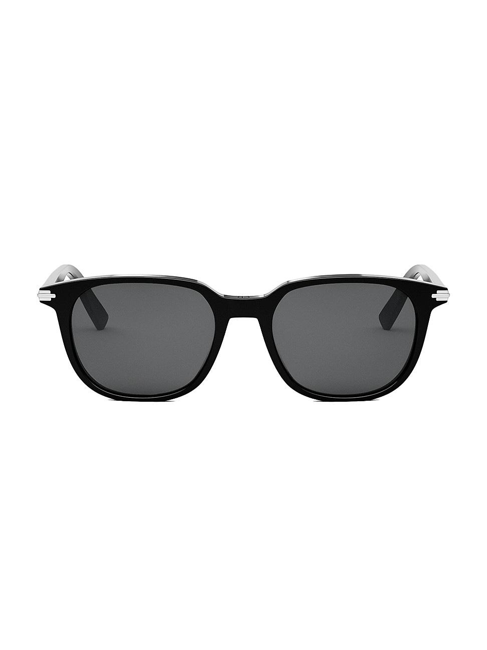 Mens DiorBlackSuit S12I 52MM Oval Sunglasses Product Image