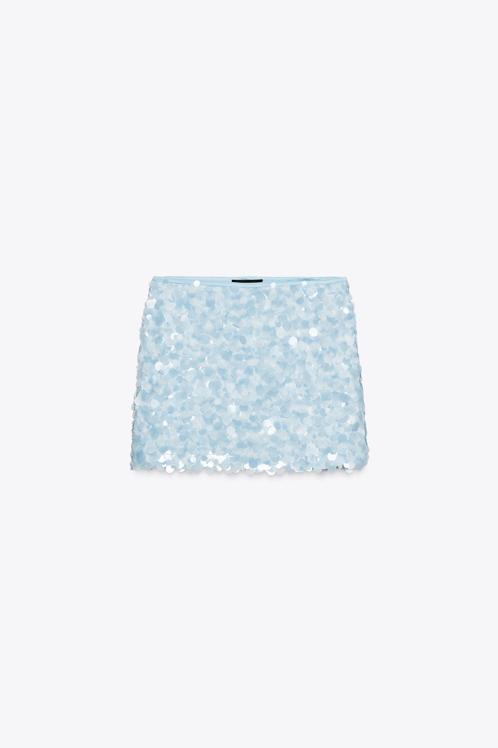 SEQUIN MINI SKIRT Product Image
