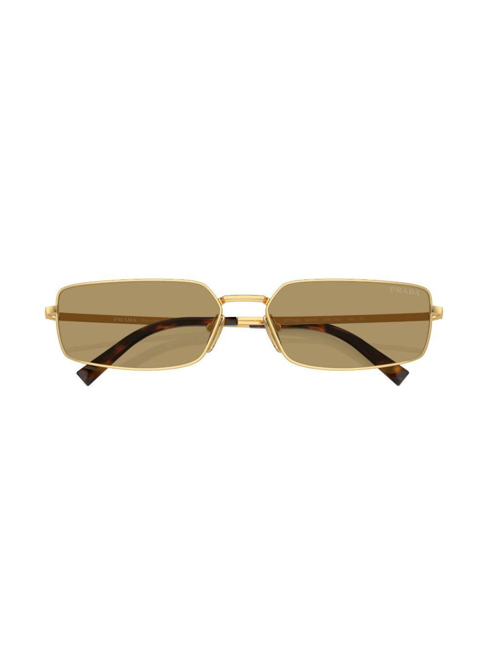 Otra Eyewear Echo Gold Tortoiseshell Round Sunglasses Product Image