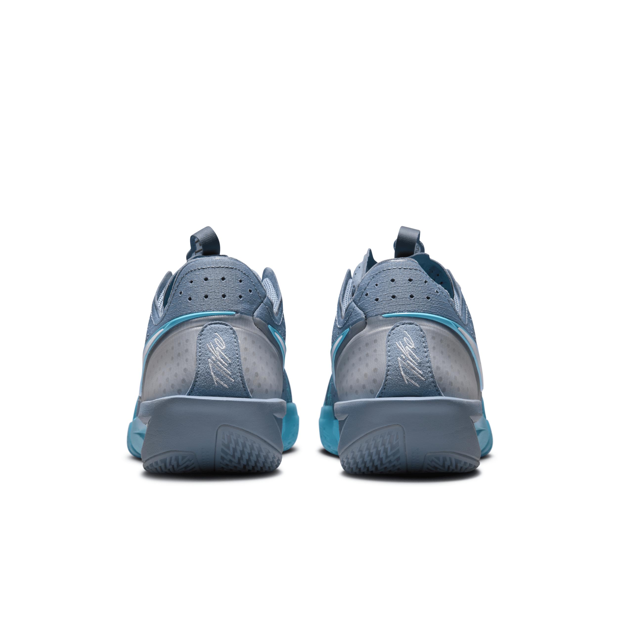 Nike Mens Nike Air Zoom G.T. Cut 3 - Mens Basketball Shoes Ashen Slate/Football Grey/Baltic Blue Product Image