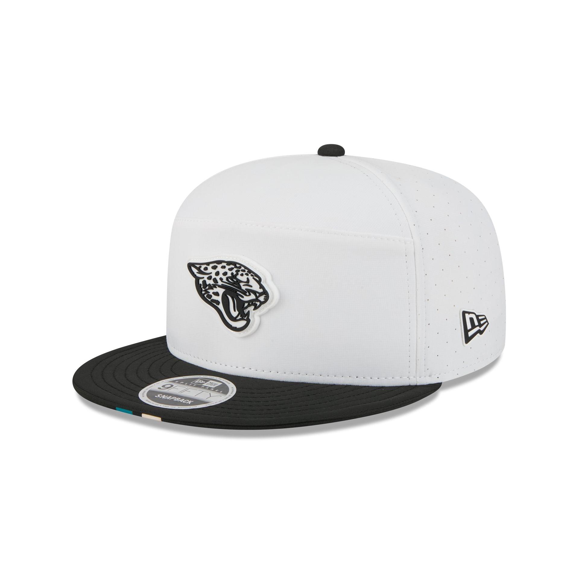 Jacksonville Jaguars 2025 Training Split Panel 9FIFTY Snapback Hat Male Product Image