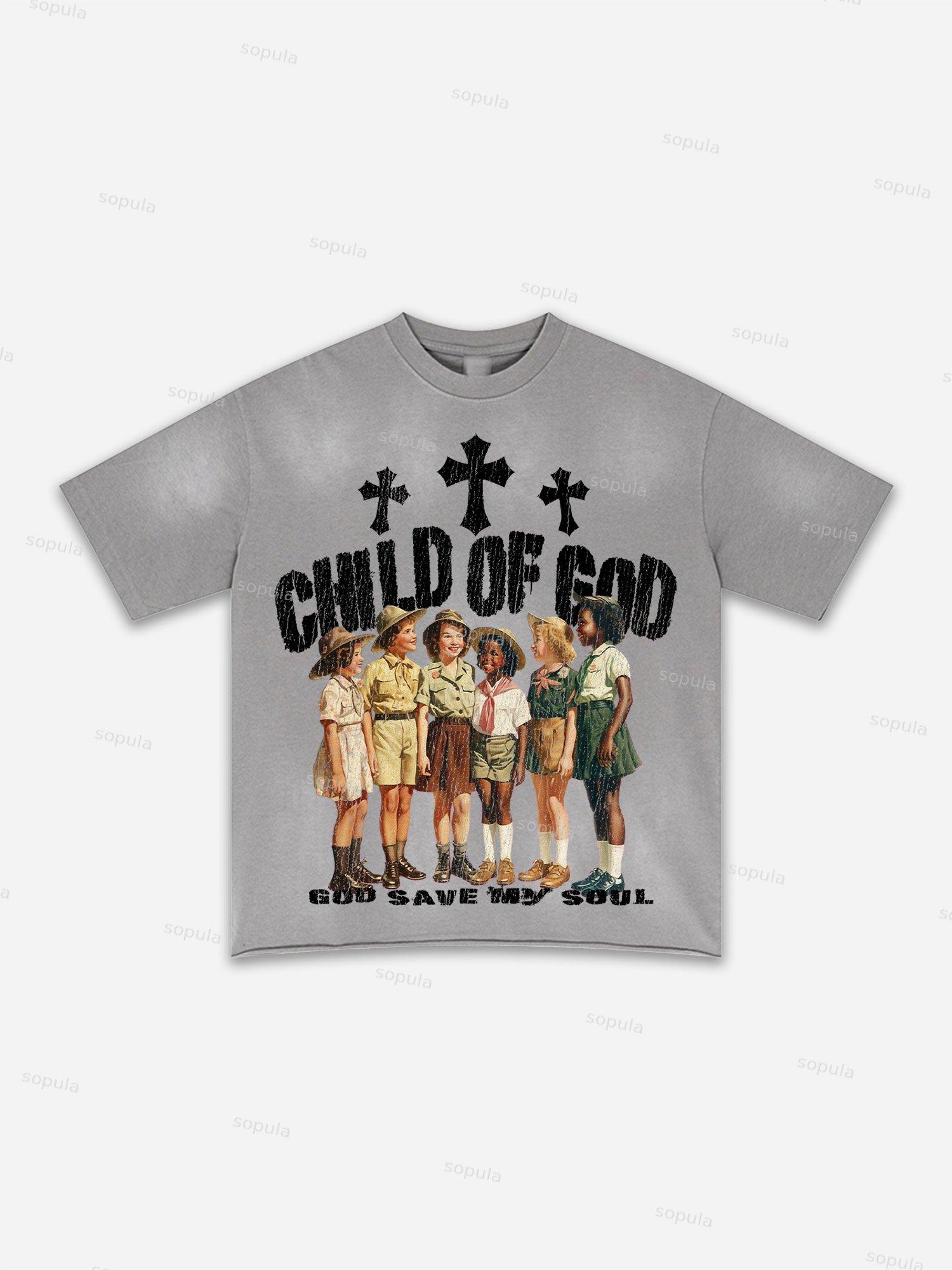 Fly By Choice Graphic Washed T-shirt Product Image