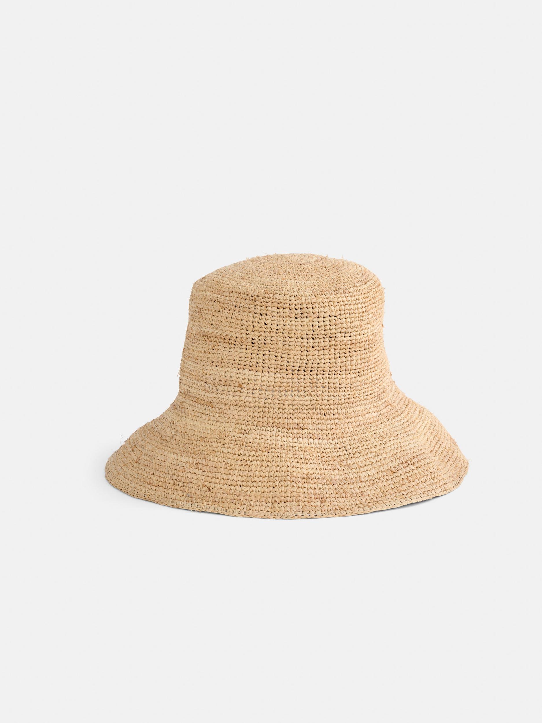 Straw Bucket Hat Product Image