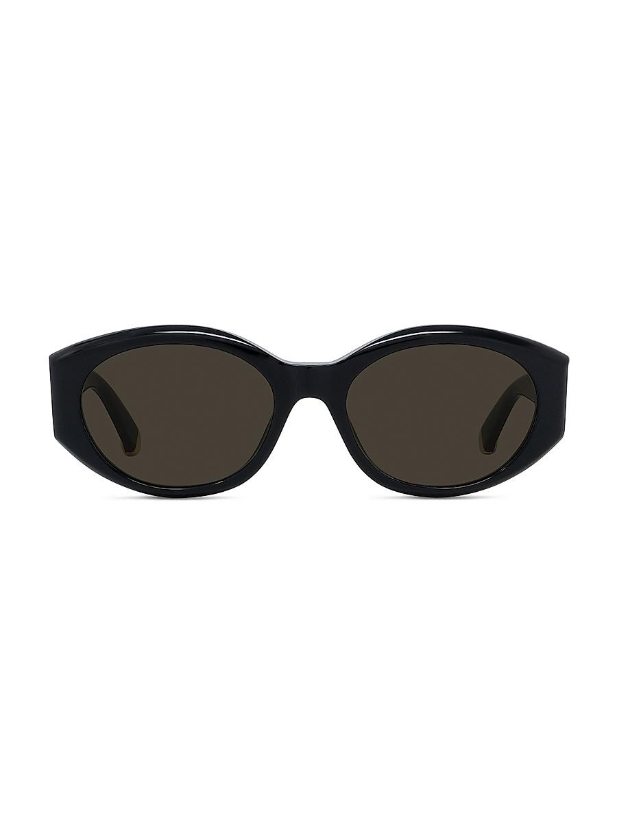 Womens Oval 54MM Acetate Sunglasses Product Image