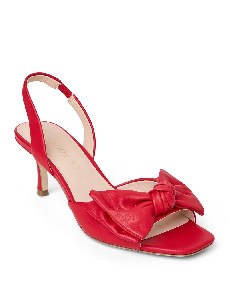 Jack Rogers Womens Eloise Bow Slingback Sandals Product Image