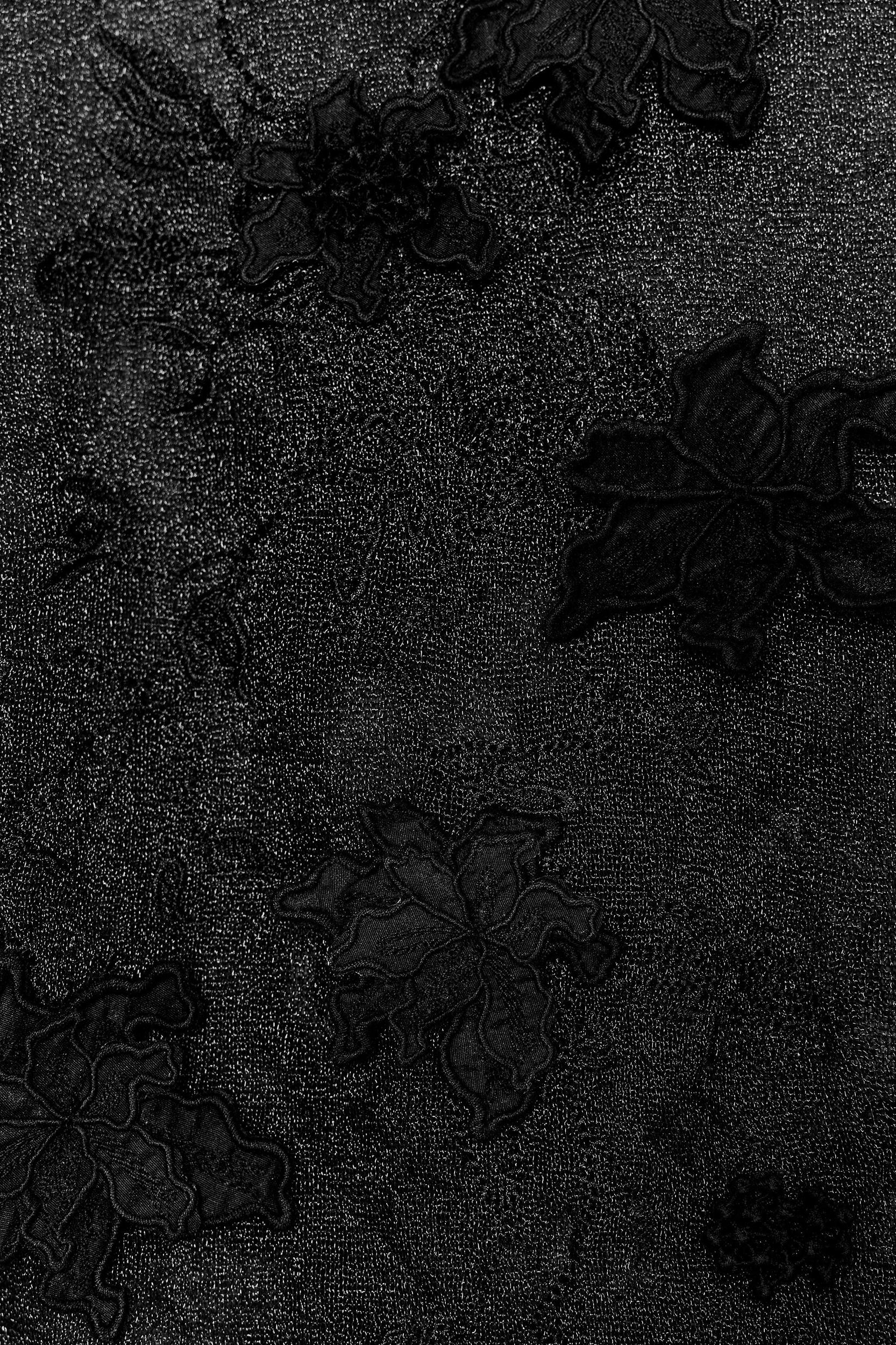 SEMI-SHEER STRUCTURED KNIT TOP Product Image