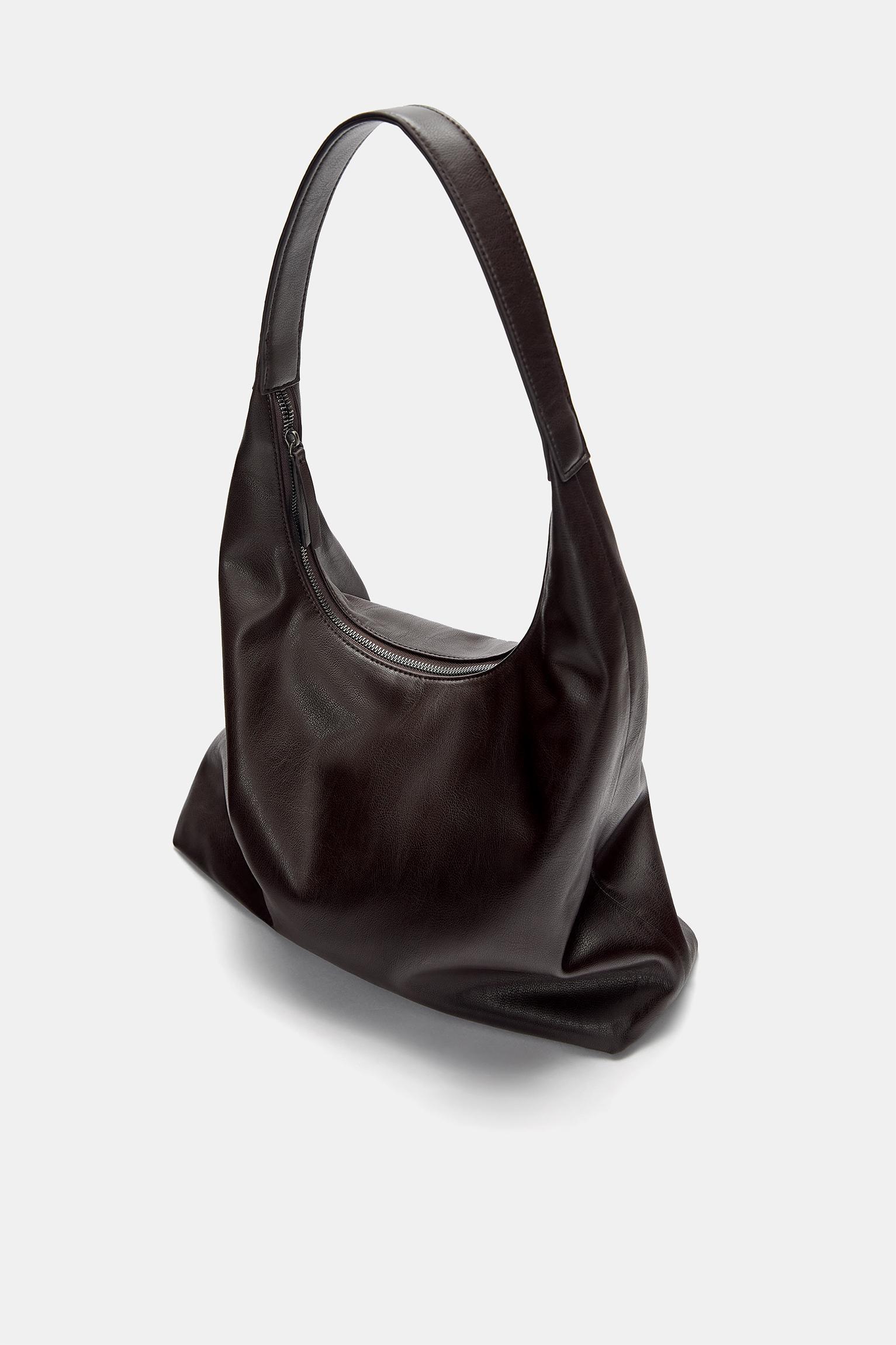 Faux leather shopper bag Product Image