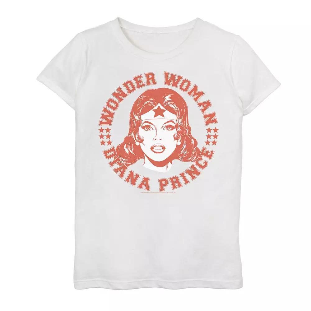 Girls 7-16 Wonder Woman College Woman Graphic Tee, Girl's,  Product Image