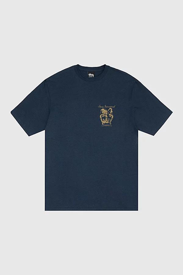 Stussy Dog Crown Tee Mens at Urban Outfitters Product Image