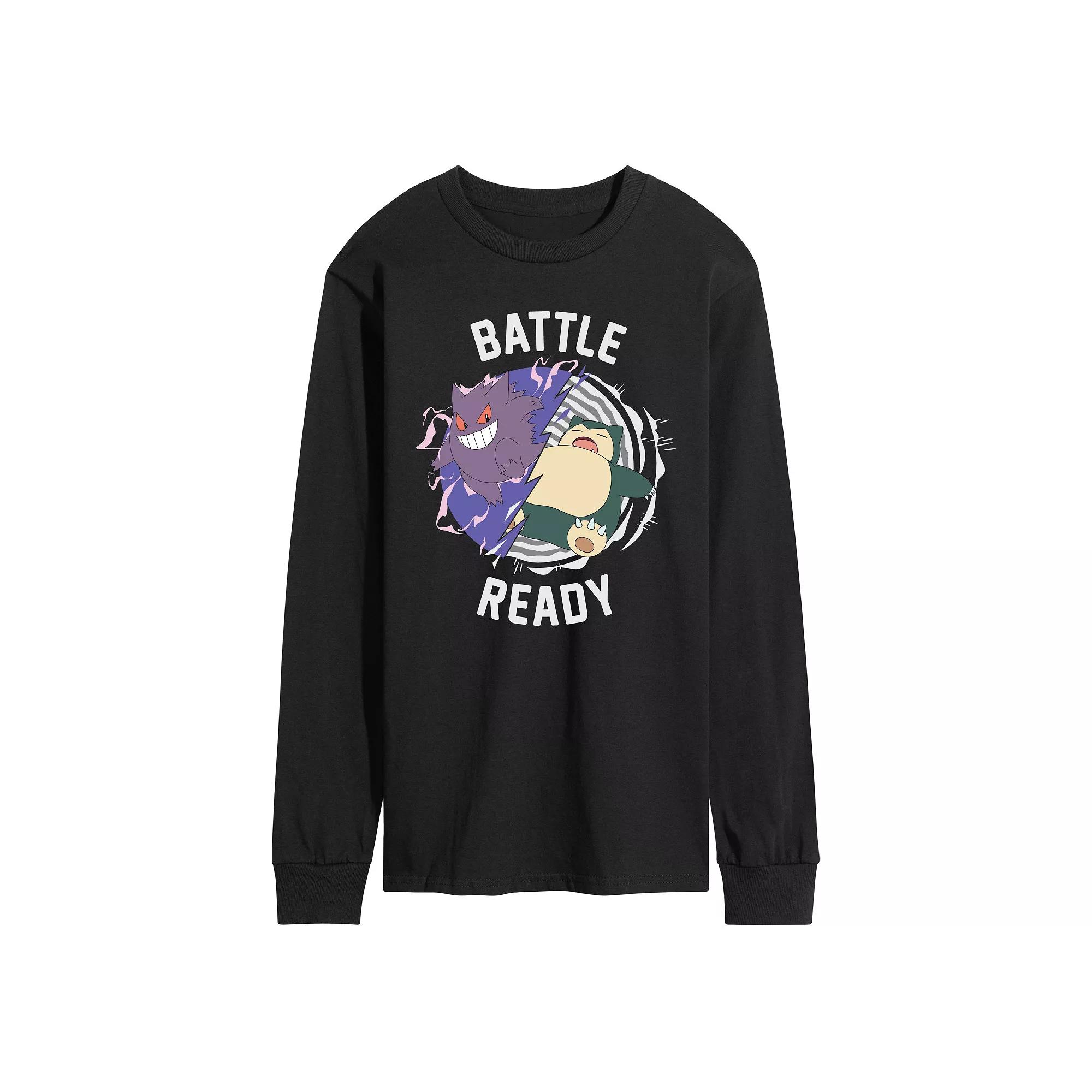 Men's Pokemon Battle Ready long Sleeve,  Product Image
