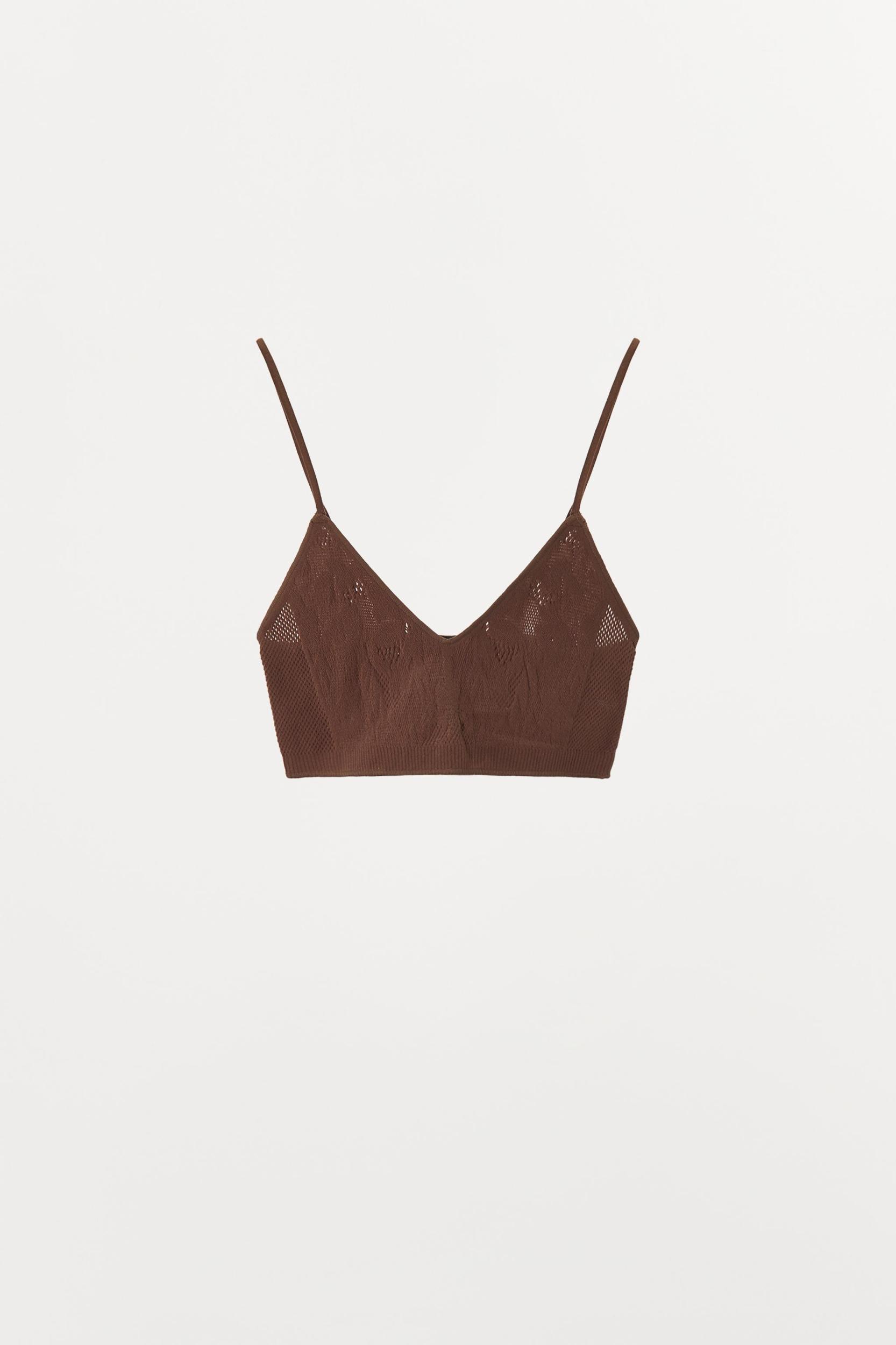 SEAMLESS LACE BRALETTE Product Image