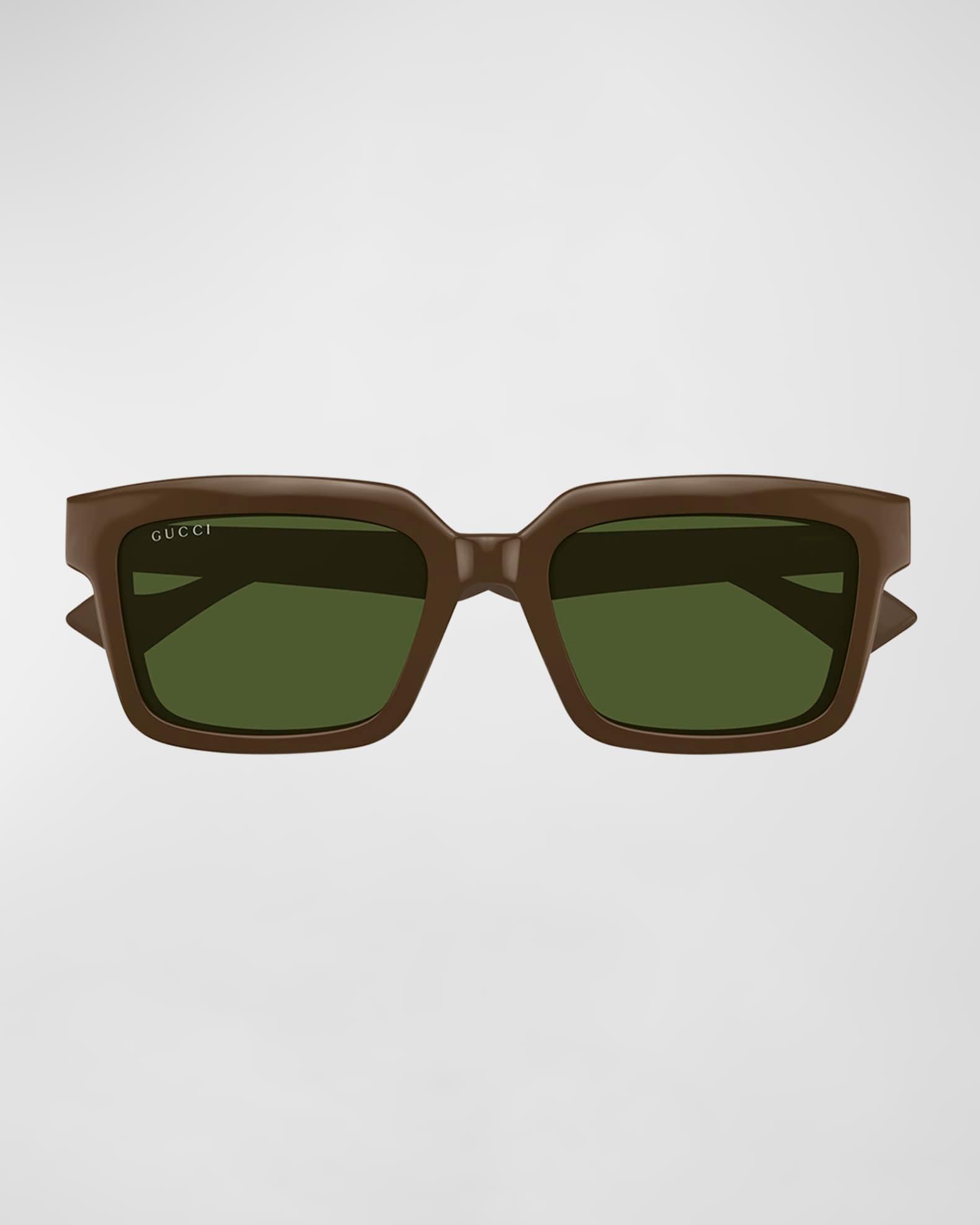 Men's Plastic Square Sunglasses Product Image