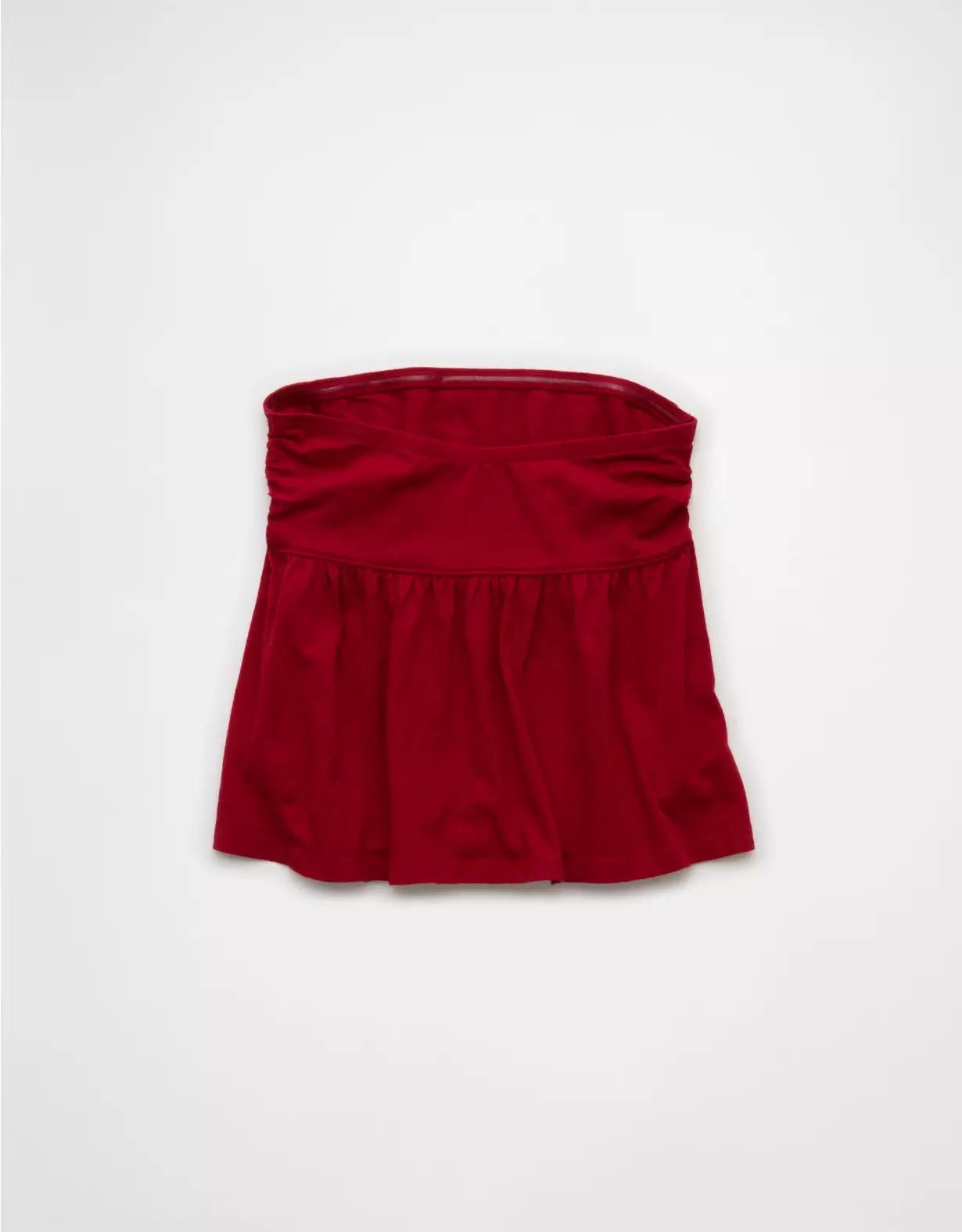 AE Sunchaser Knit Babydoll Tube Top Product Image