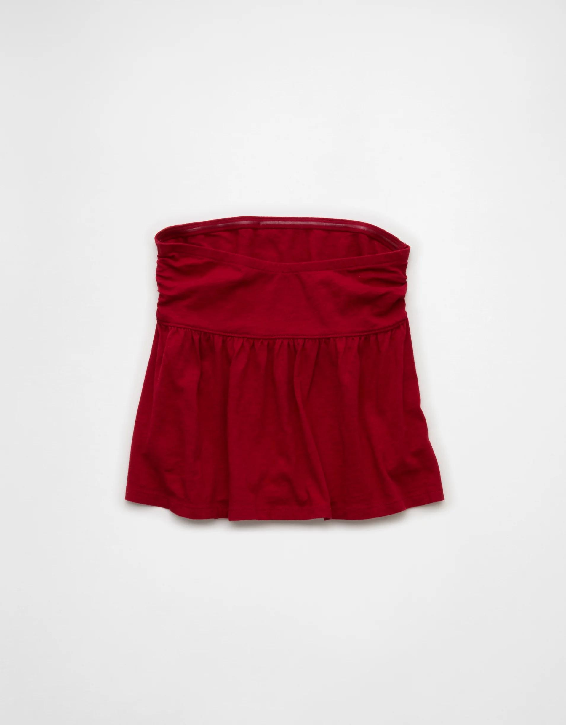 AE Sunchaser Knit Babydoll Tube Top Product Image