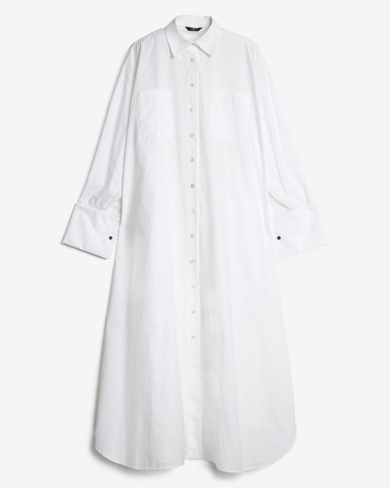 Poplin Maxi Shirtdress Product Image