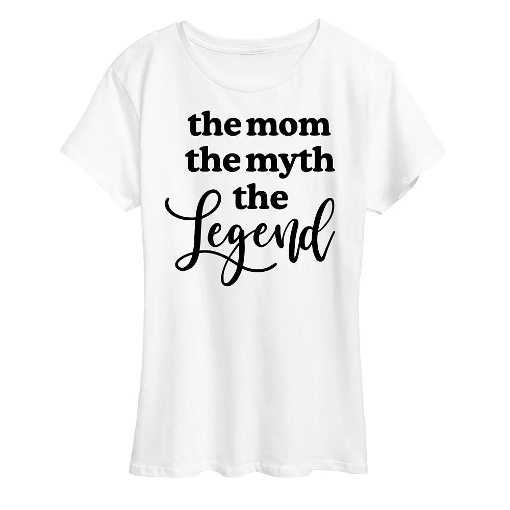 Women's Mom Myth Legend Graphic Tee,  Product Image