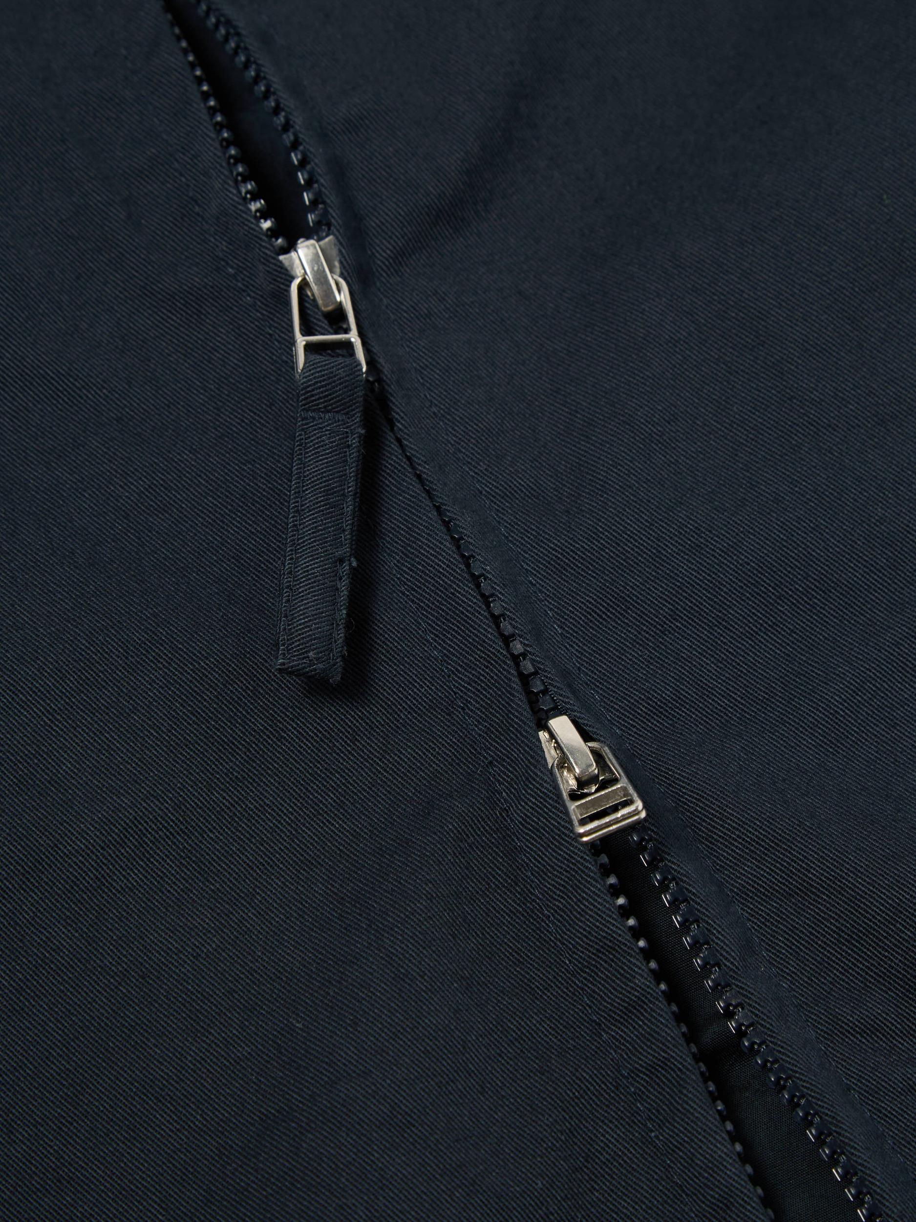 Universal Works Windcheater in Navy Embroidered Twill Product Image