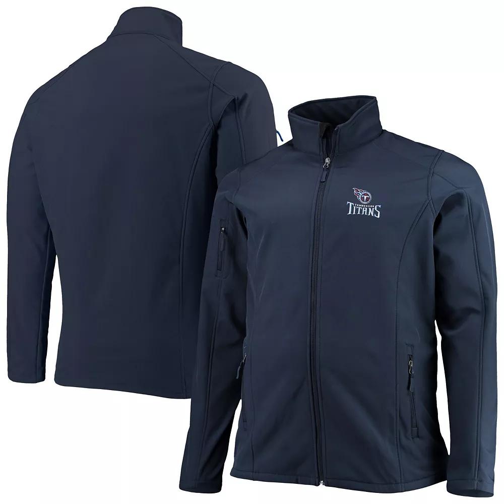 Men's Dunbrooke Navy Tennessee Titans Big & Tall Sonoma Softshell Full-Zip Jacket,  Product Image