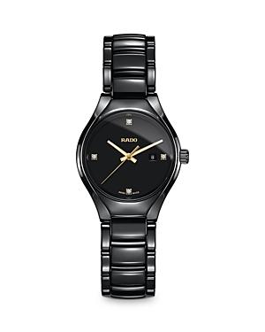 RADO Womens True Diamonds Ceramic Bracelet Watch Product Image