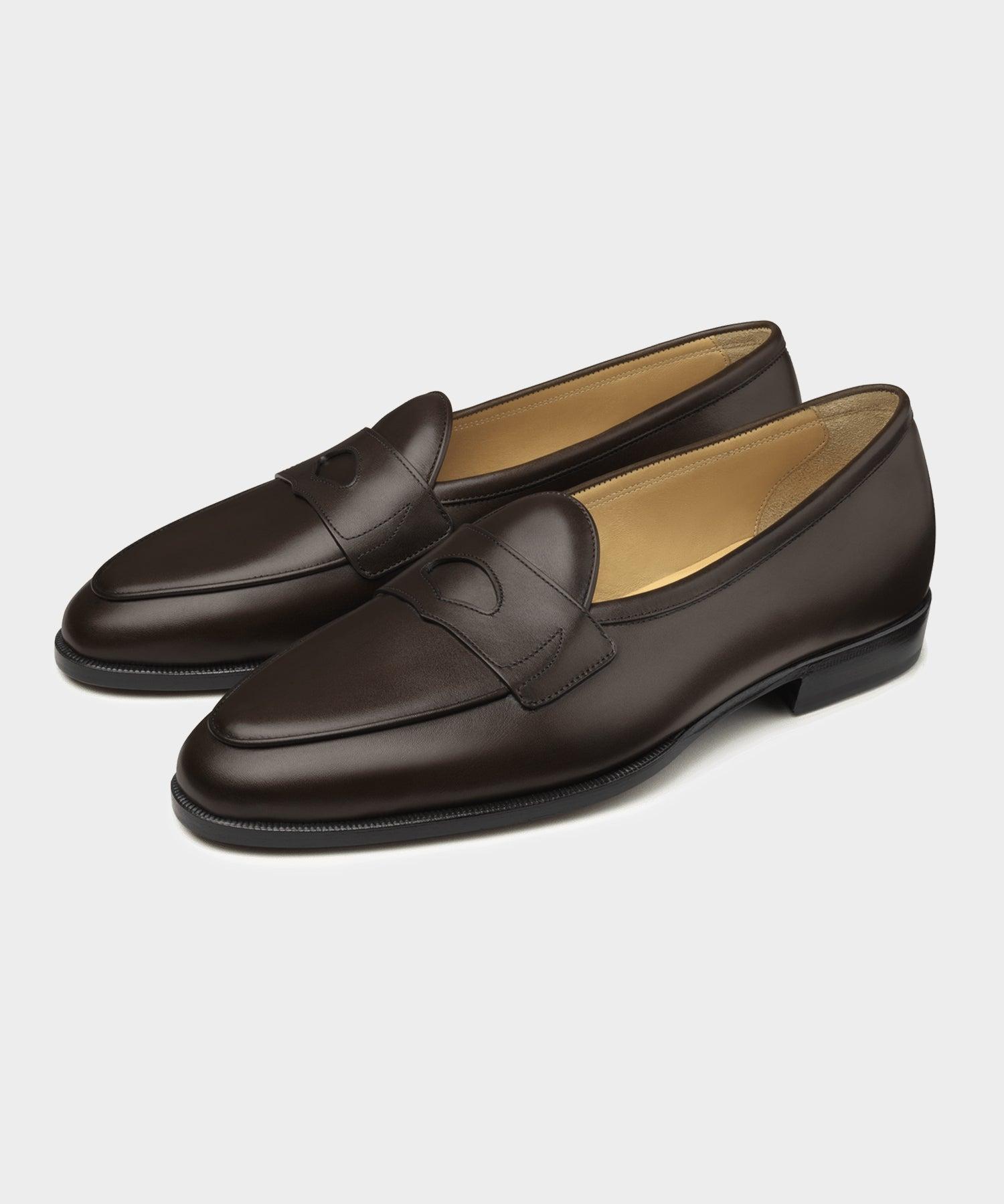 Baudoin & Lange Leather Grand Fleurus Penny Loafer Product Image
