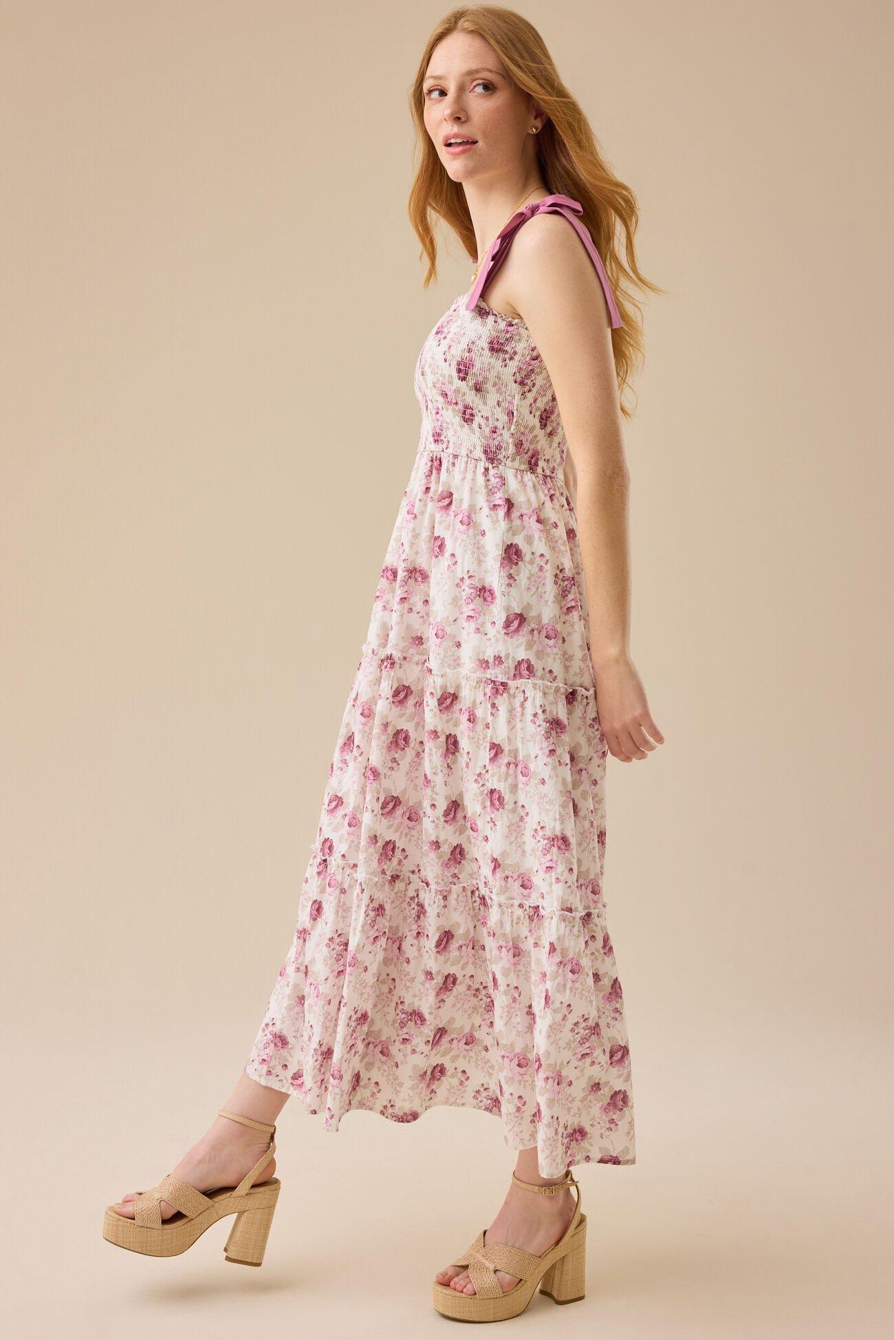 Karlie Floral Maxi Dress Product Image